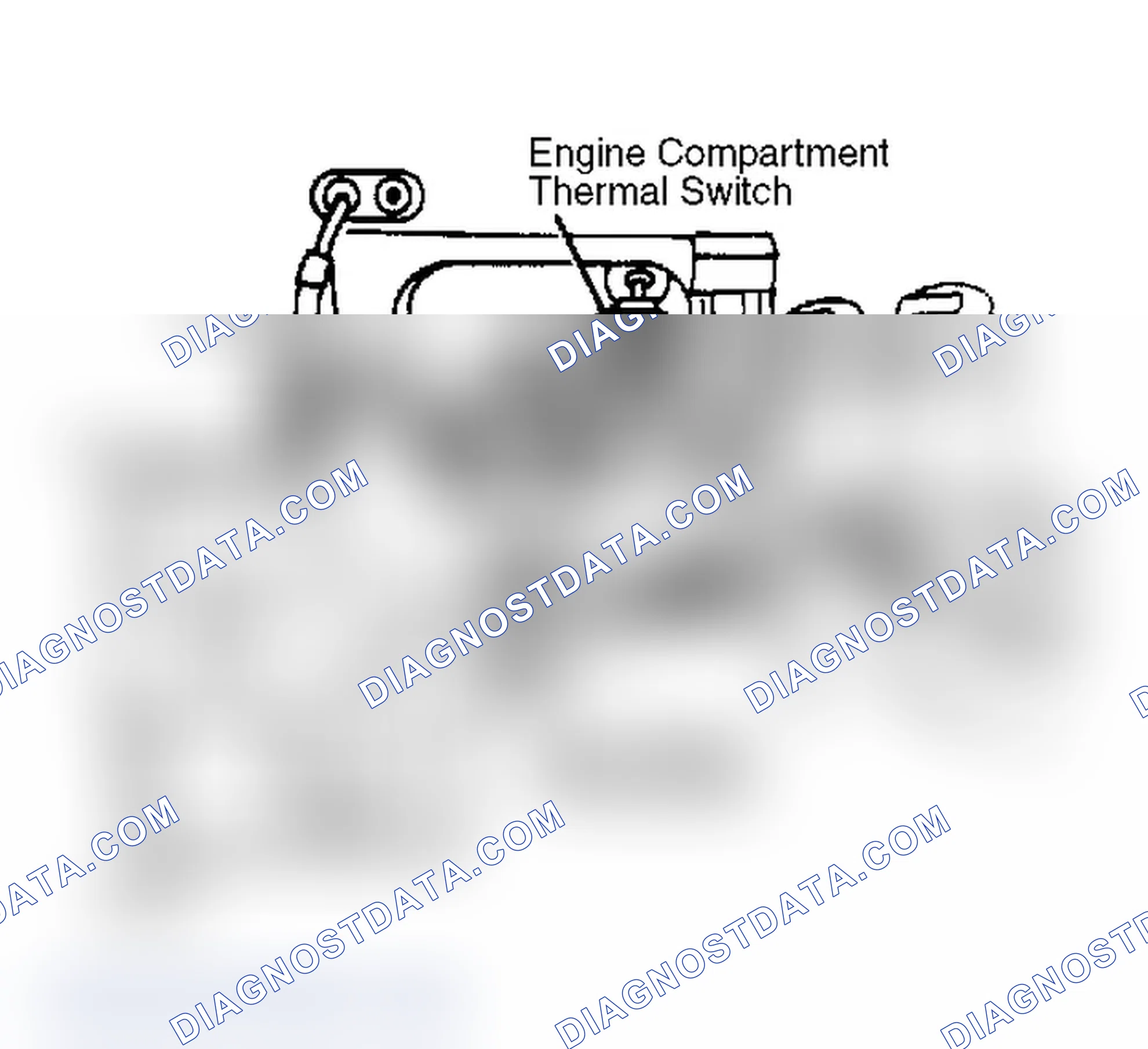 Scheme 21: Checking Engine Compartment Thermal Switch