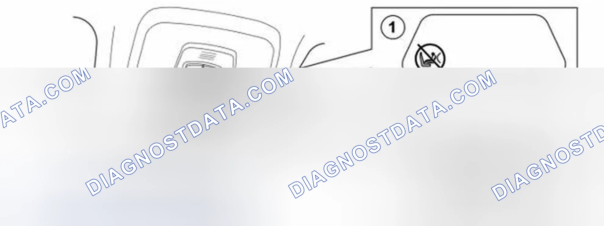 Scheme 199: PASSENGER AIRBAG INDICATION