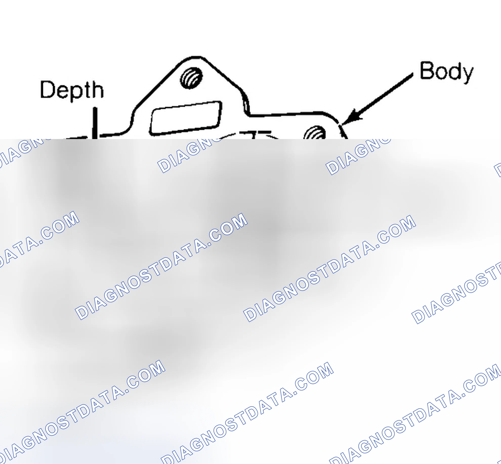 Scheme 35: Measuring Oil Pump Gear Cavity