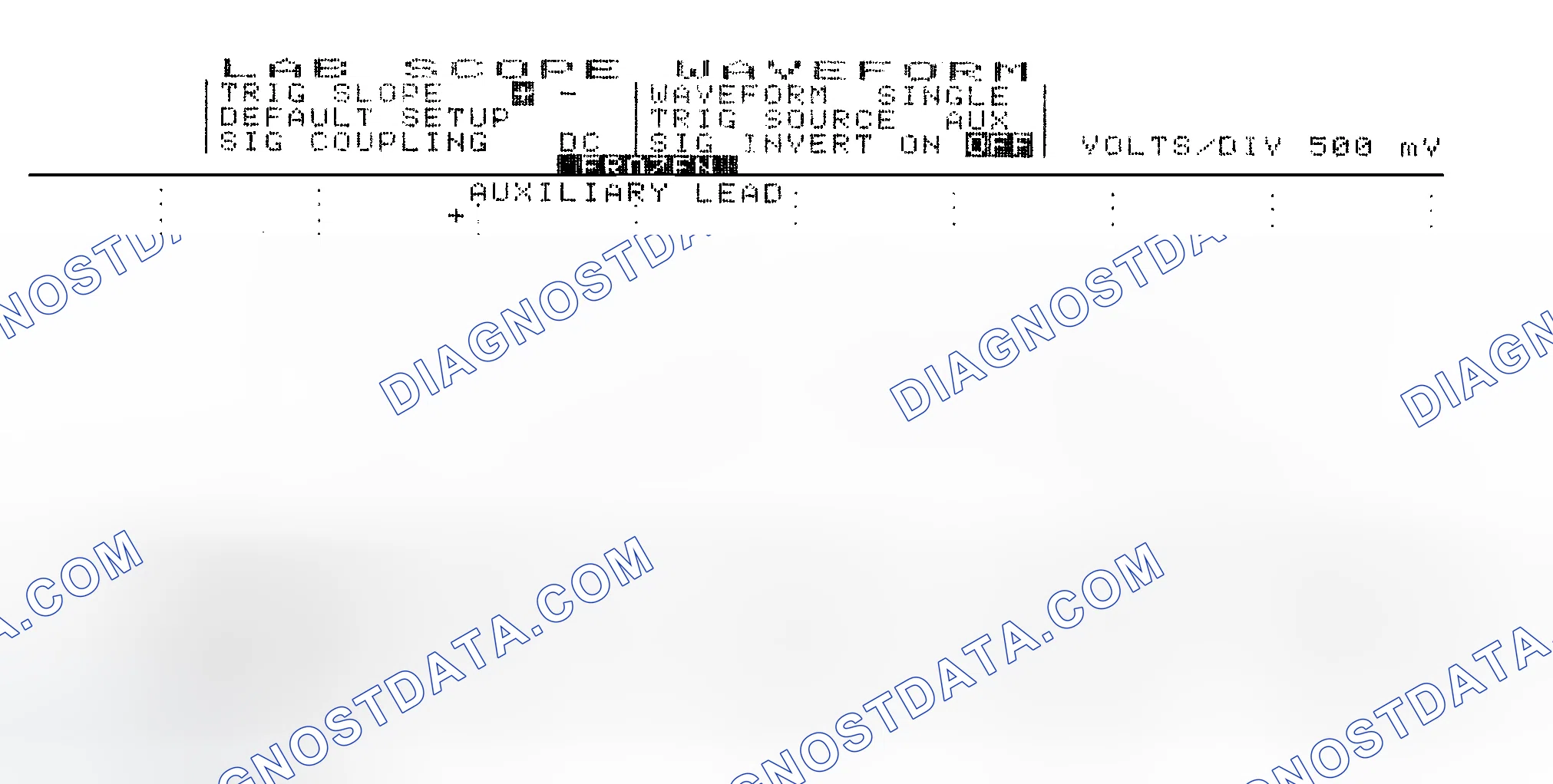 Scheme 14: Single Injector w/Excessive Current Flow - Current Pattern