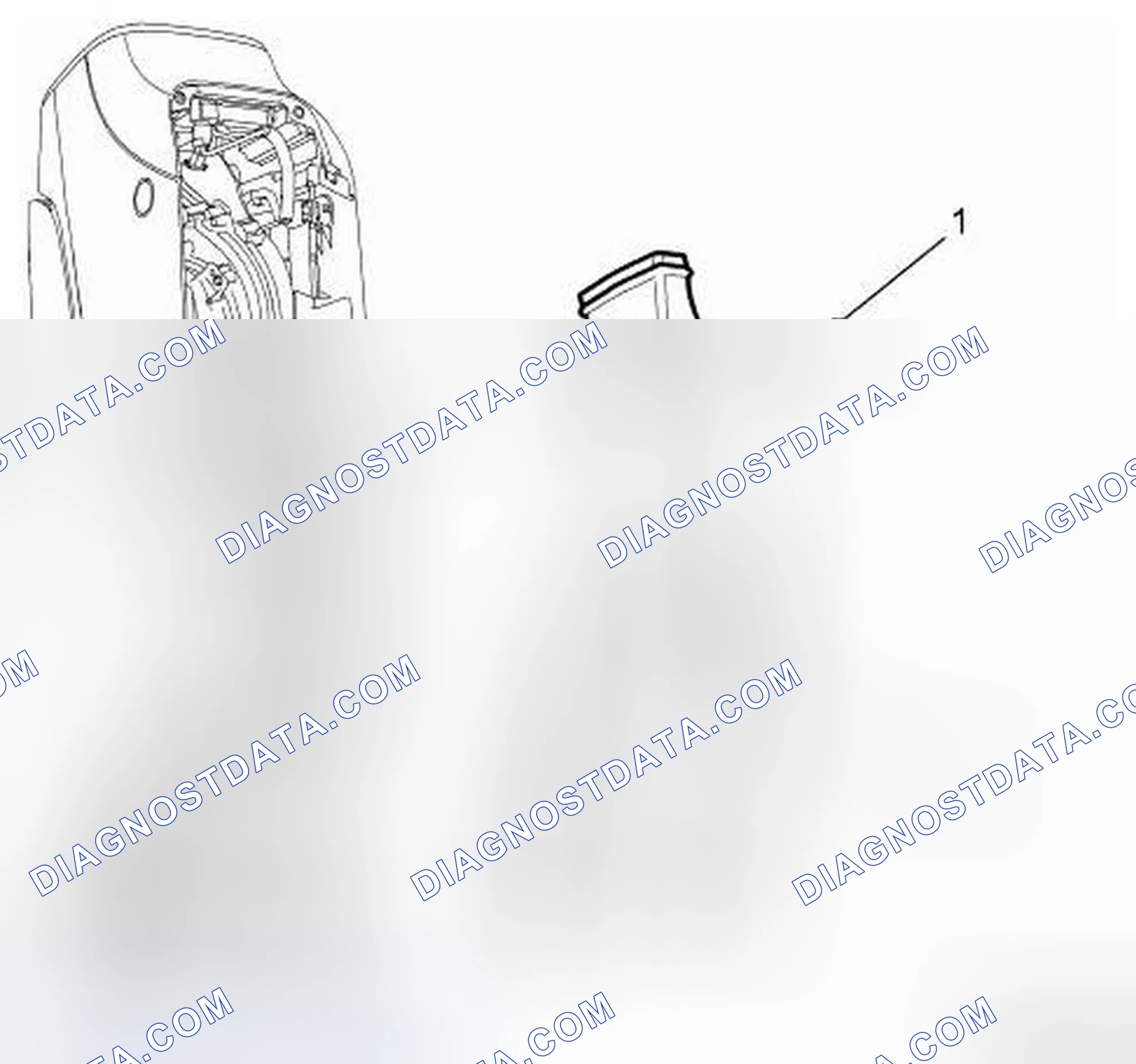 Scheme 3: Front Floor Console Front Air Duct Replacement (CJ4)