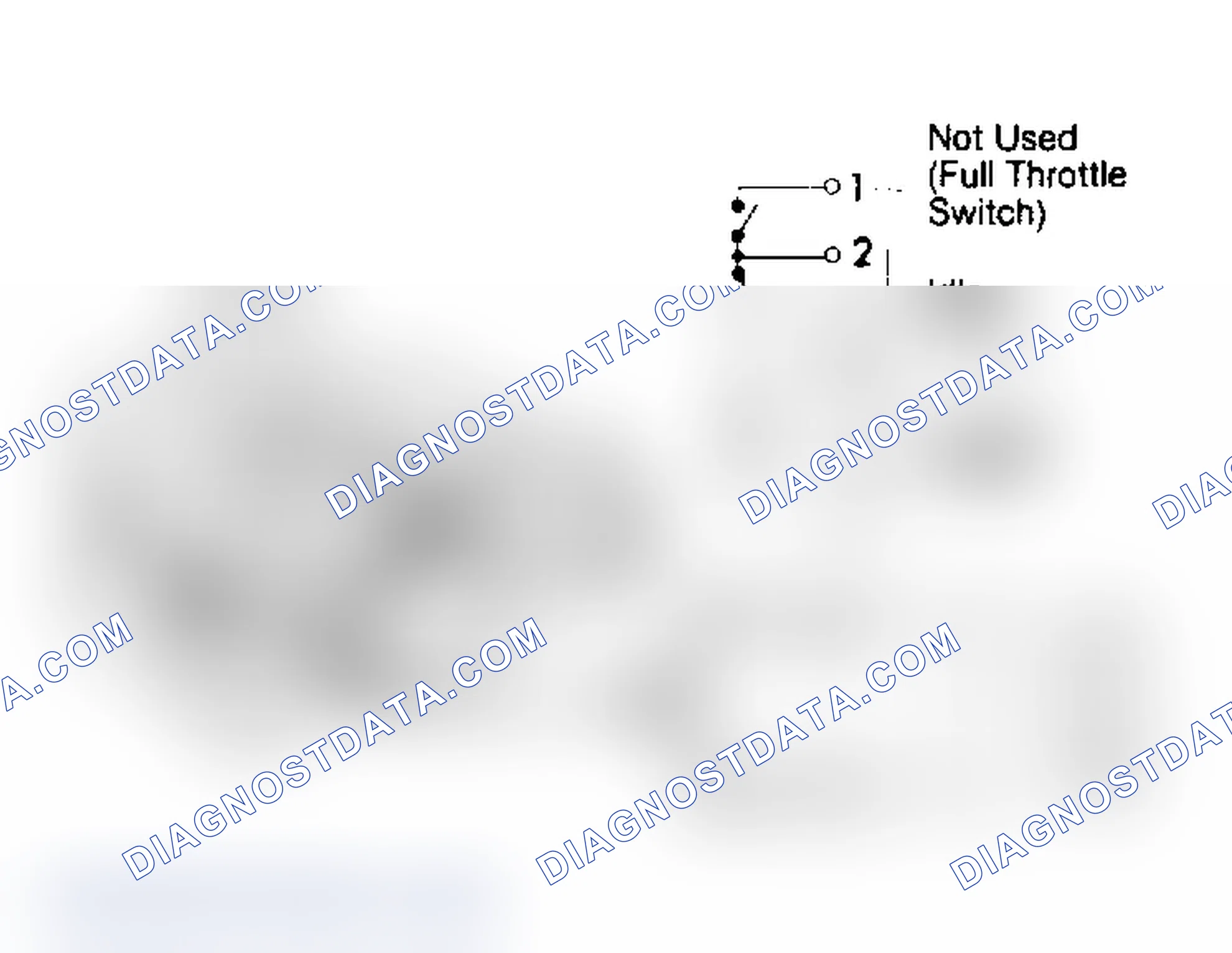 Scheme 3: Throttle Position Sensor (TPS) & Idle Switch