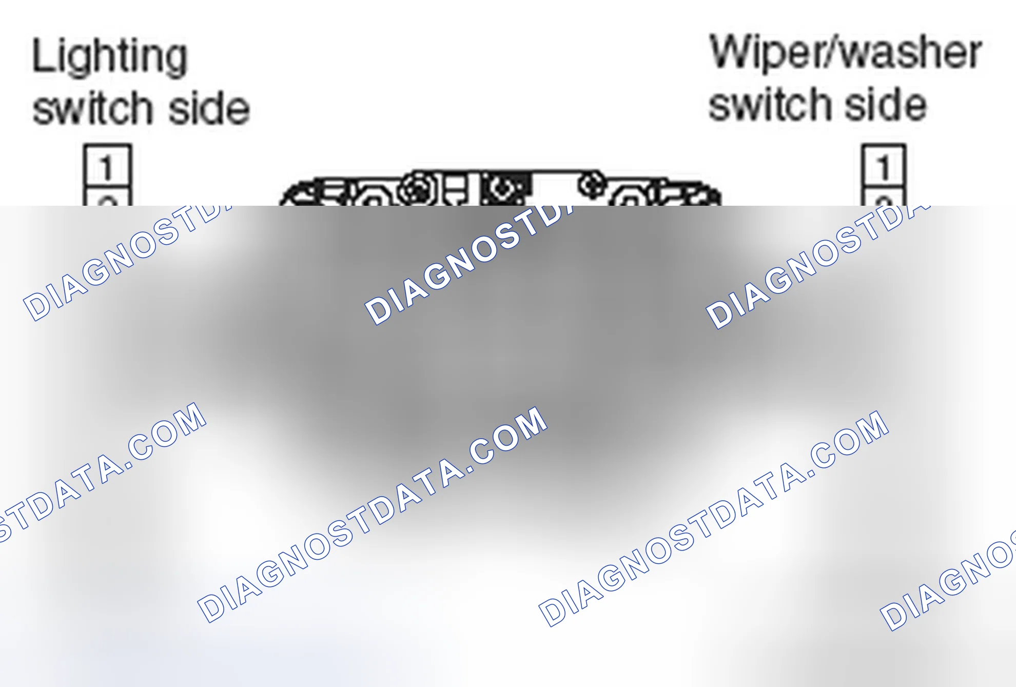 Scheme 55: COLUMN SWITCH (SWITCH BODY PART) CONTINUITY CHECK