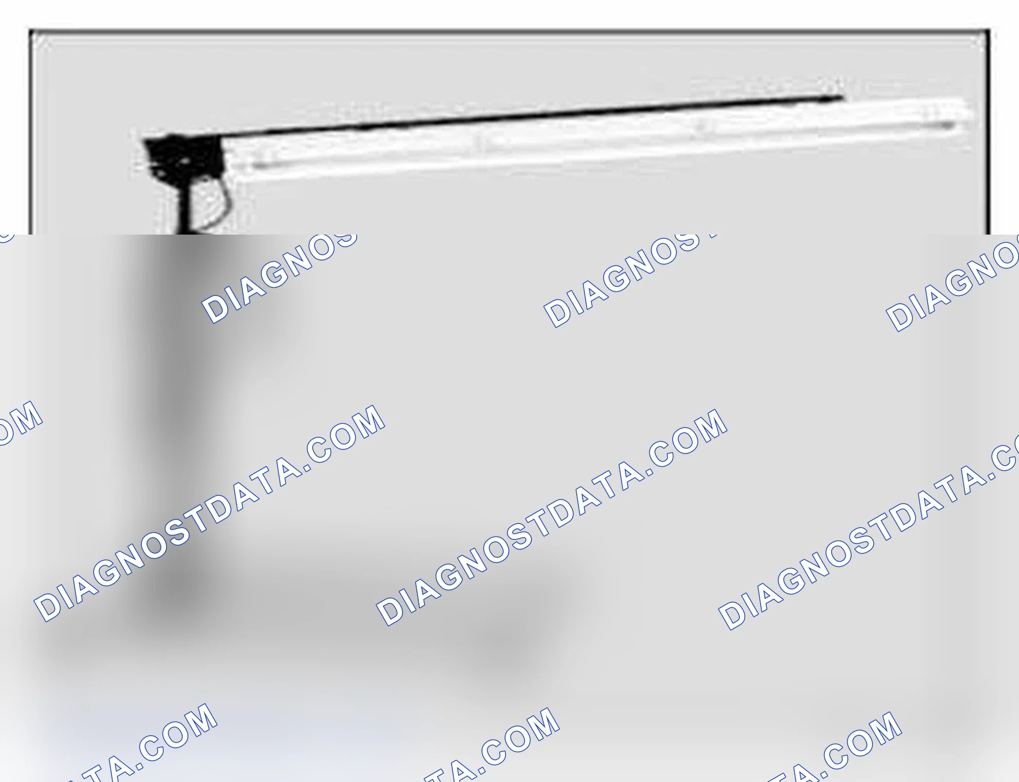 Scheme 306: 41 2 060 Neon tube light, double