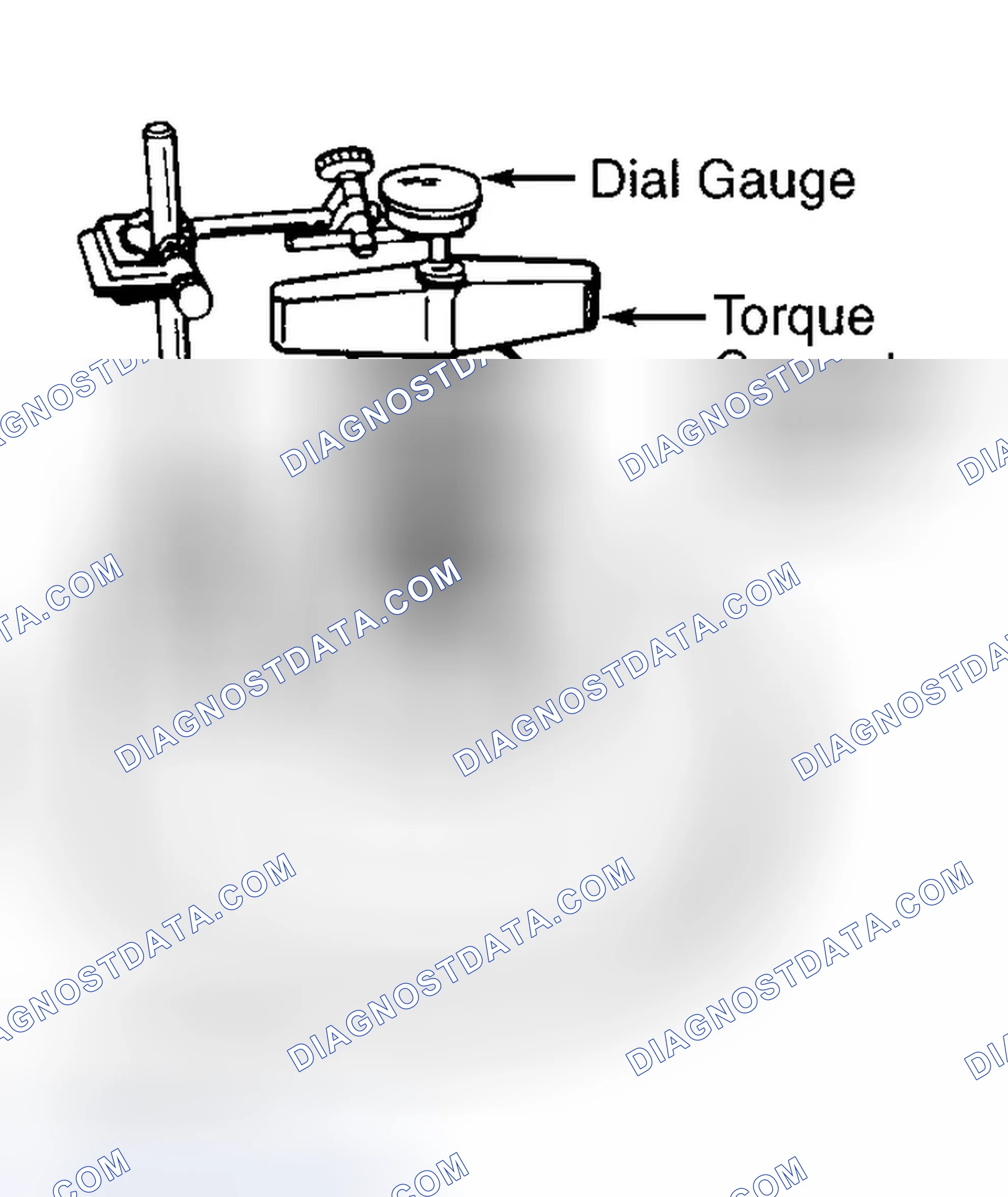 Scheme 54: TORQUE CONVERTER END PLAY CHECK