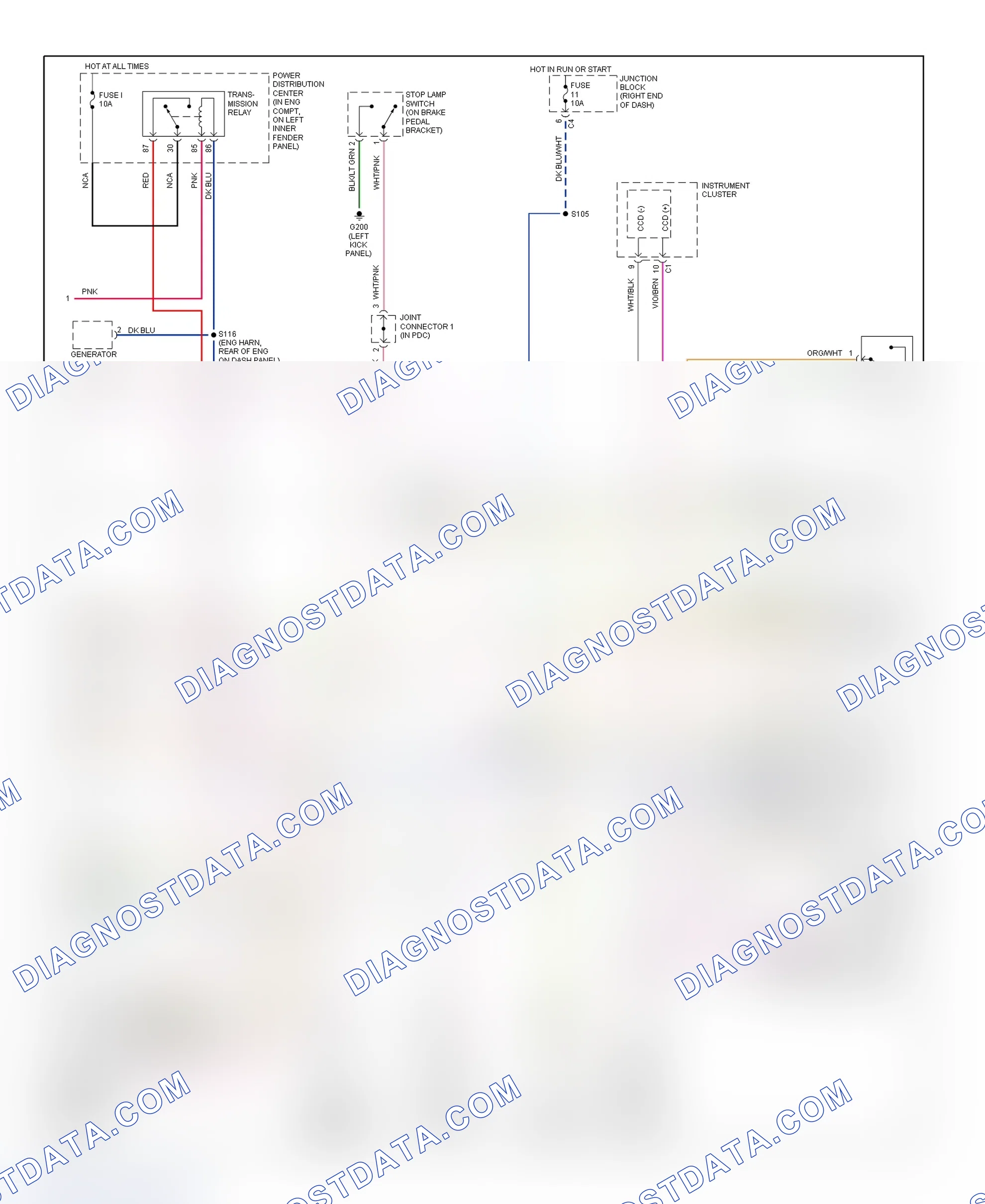 Scheme 48: PCM Wiring Diagram (Ram Pickup - 2500 & 3500 - 8.0L - 3 Of 3)