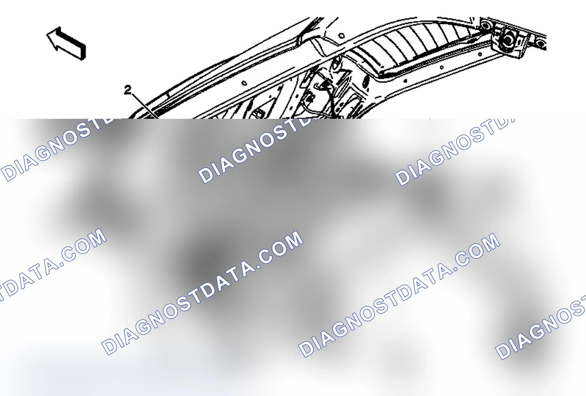 Scheme 4: Quarter Panel Upper Rear Molding Replacement (Wagon)