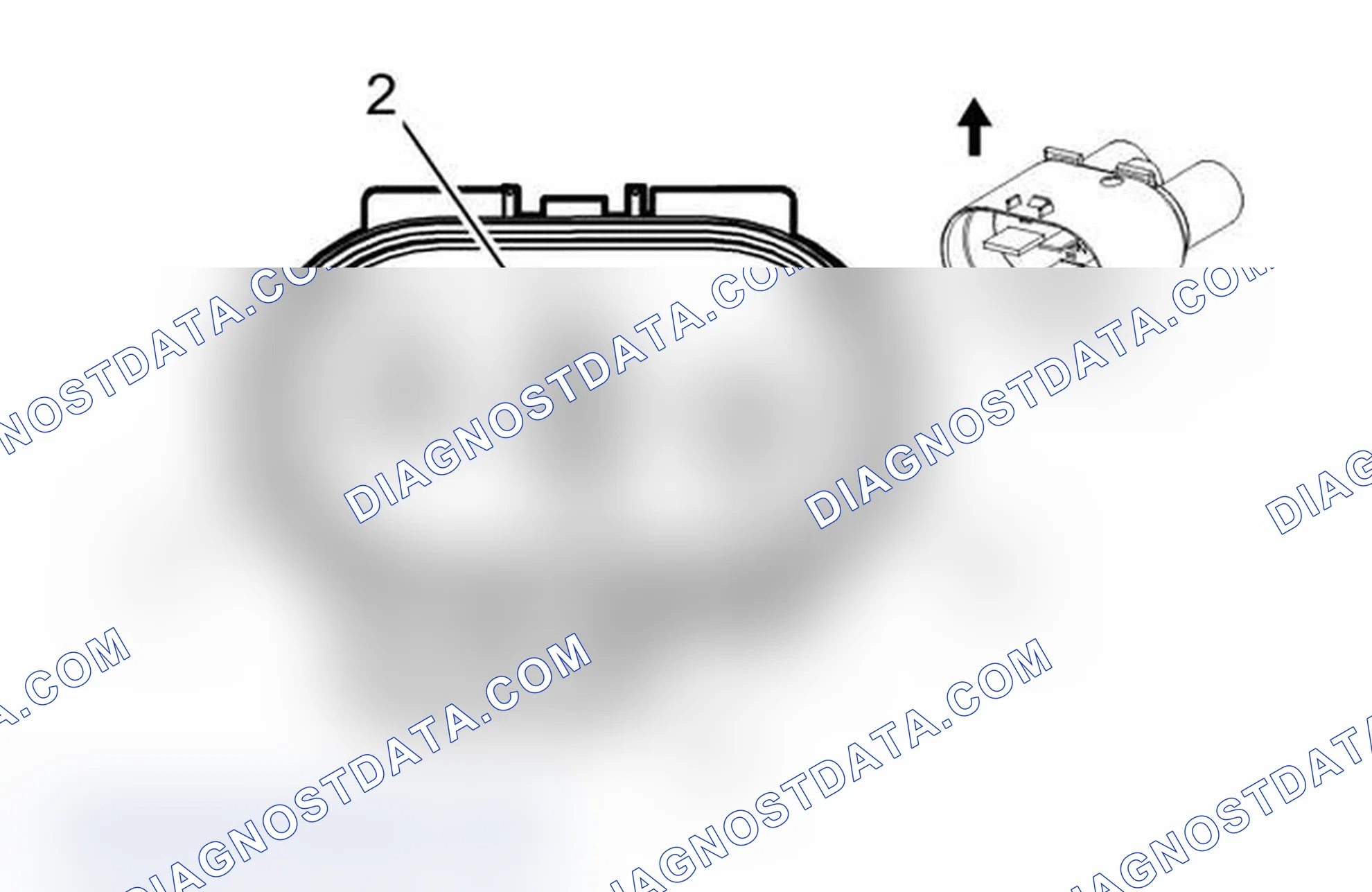 Scheme 228: X126 Cooling Fan Jumper Harness to Forward Lamp Harness