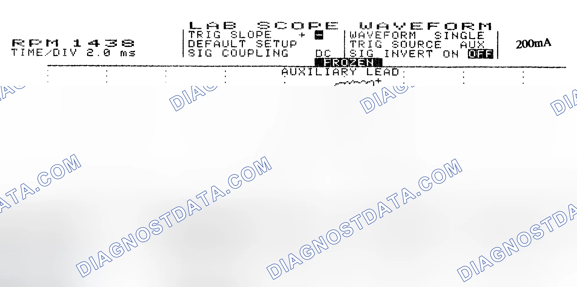 Scheme 15: Single Injector w/Normal Current Flow - Current Pattern