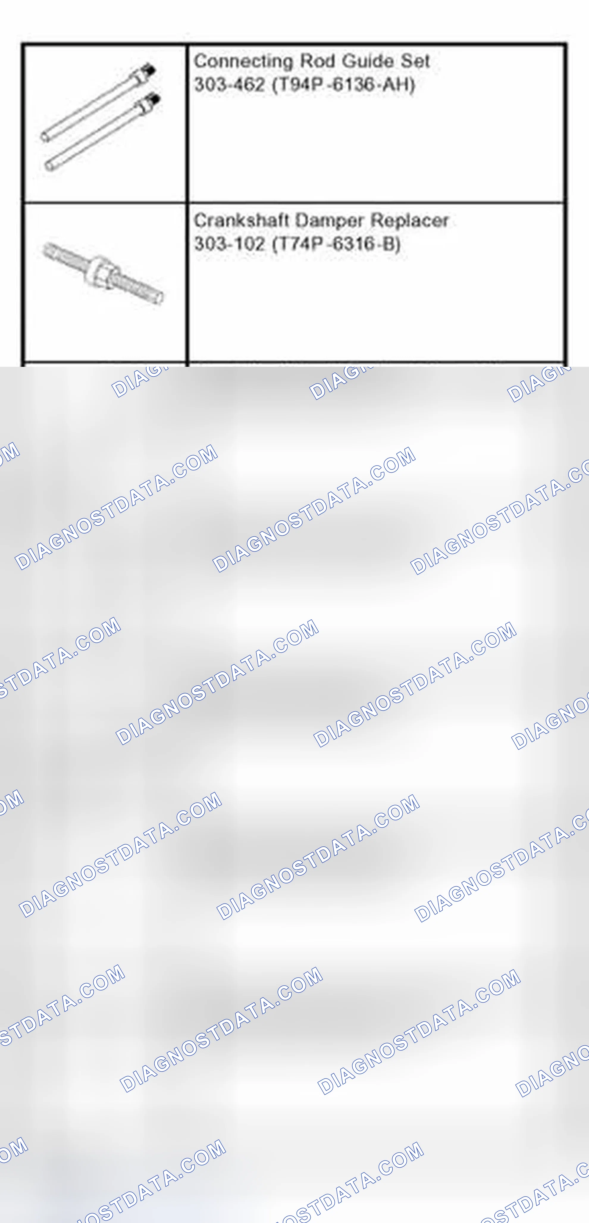 Scheme 393: Special Tool(s)
