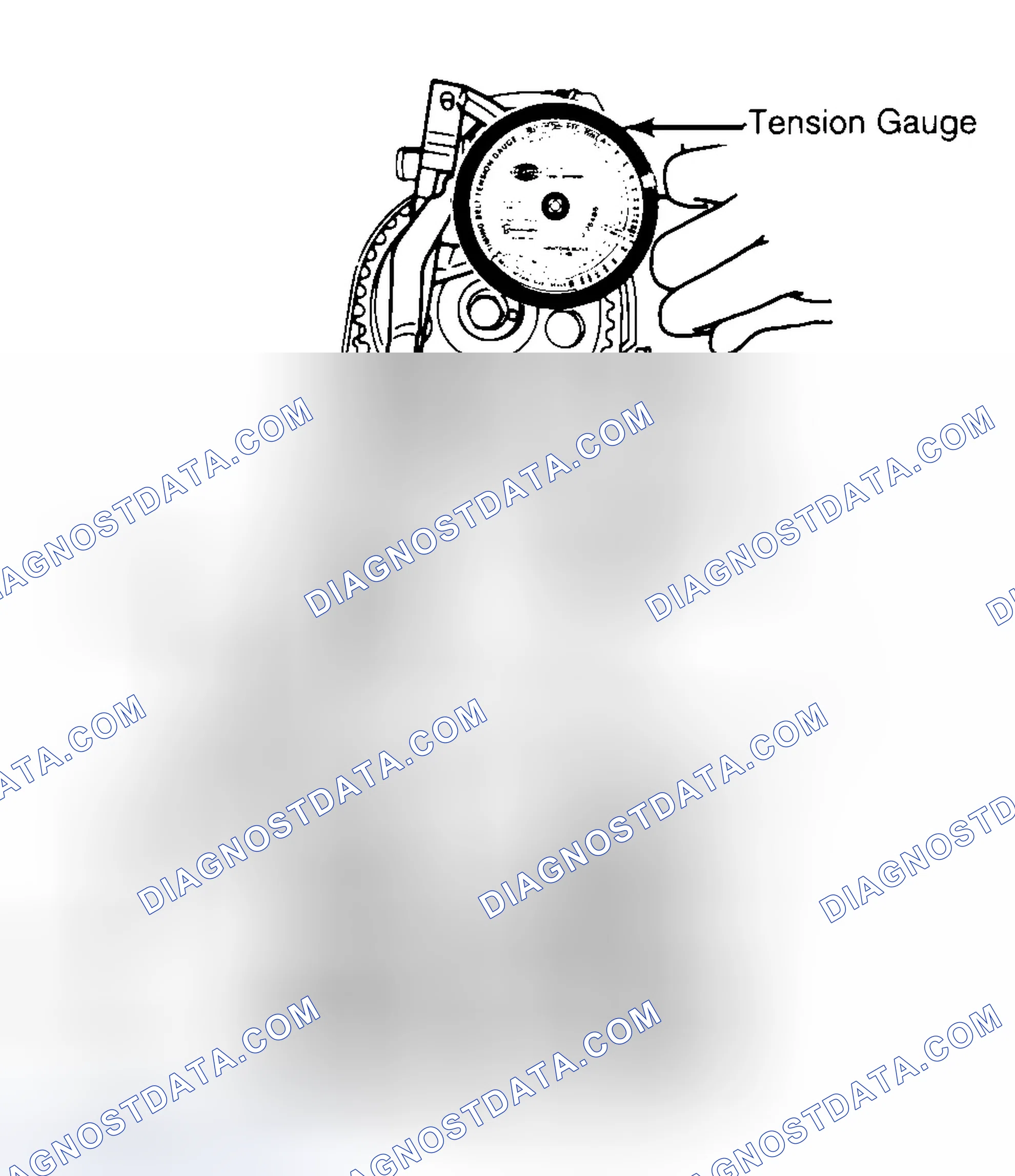 Scheme 3: Adjusting Typical Timing Belt Tension