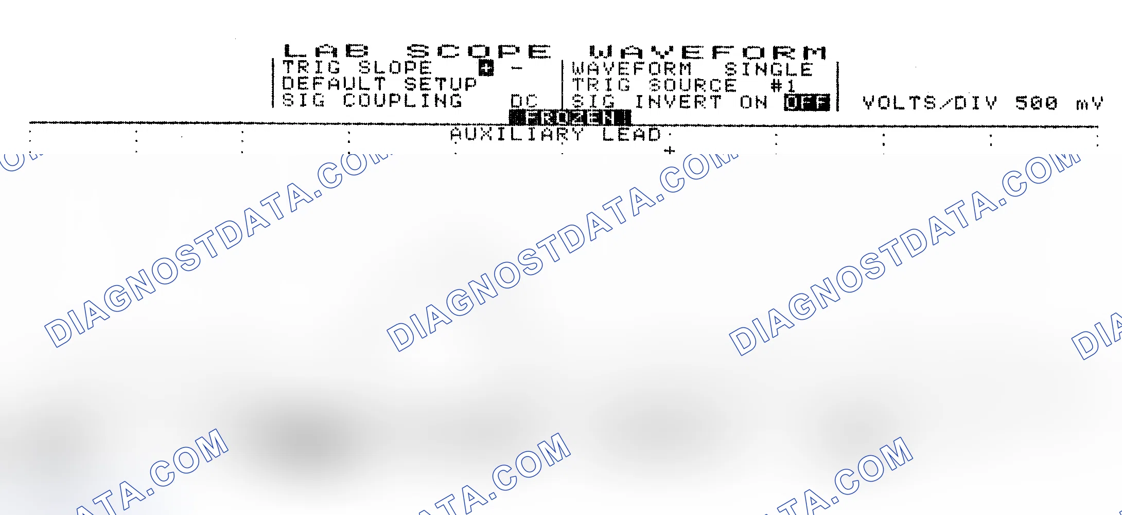 Scheme 10: Single Injector w/Excessive Current Flow - Current Pattern