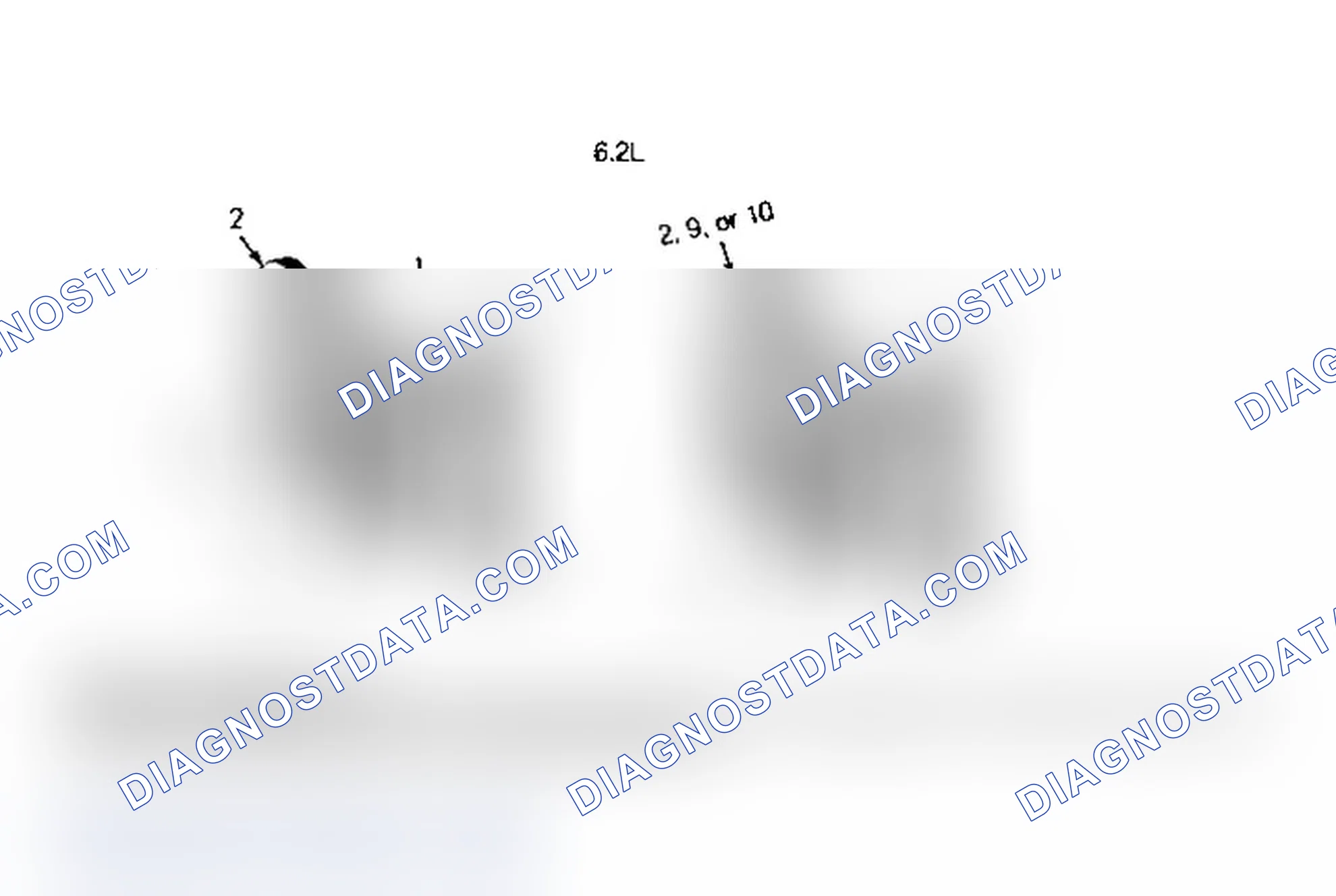 Scheme 5: SERPENTINE BELT ROUTING (6.2L DIESEL)