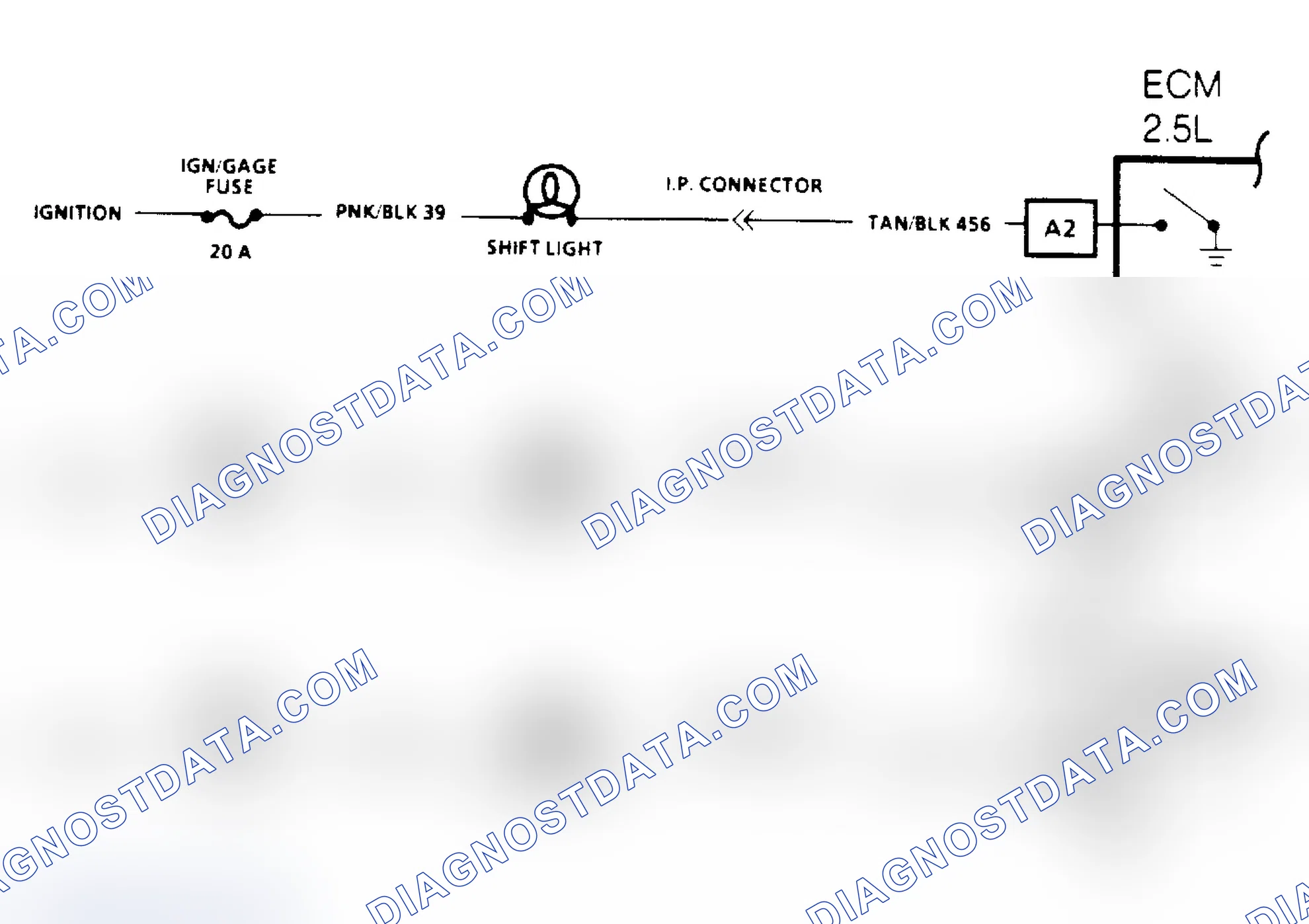 Scheme 187: Manual Transmission Shift Light Check Flow Chart