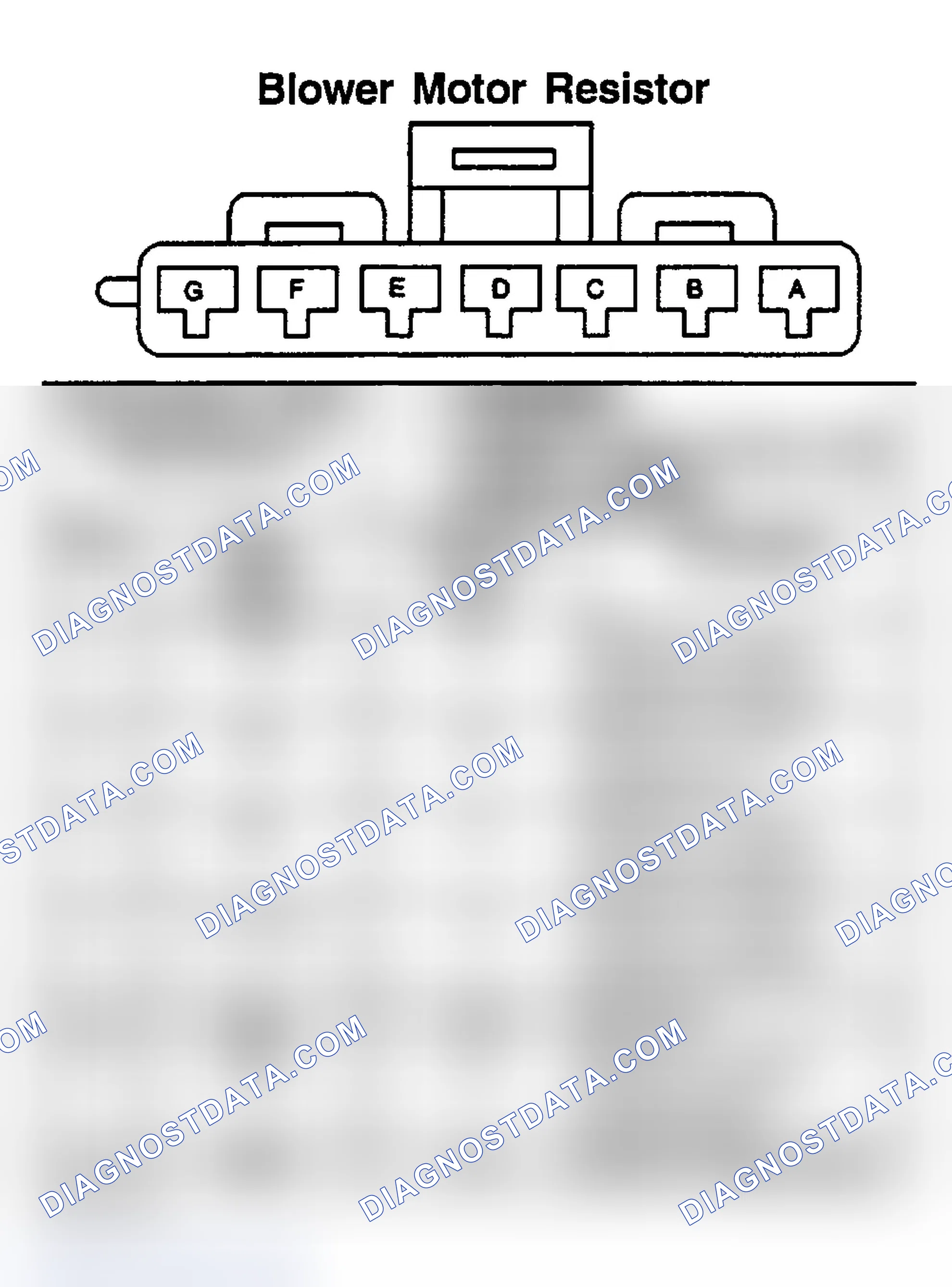 Scheme 47: BLOWER MOTOR RESISTOR