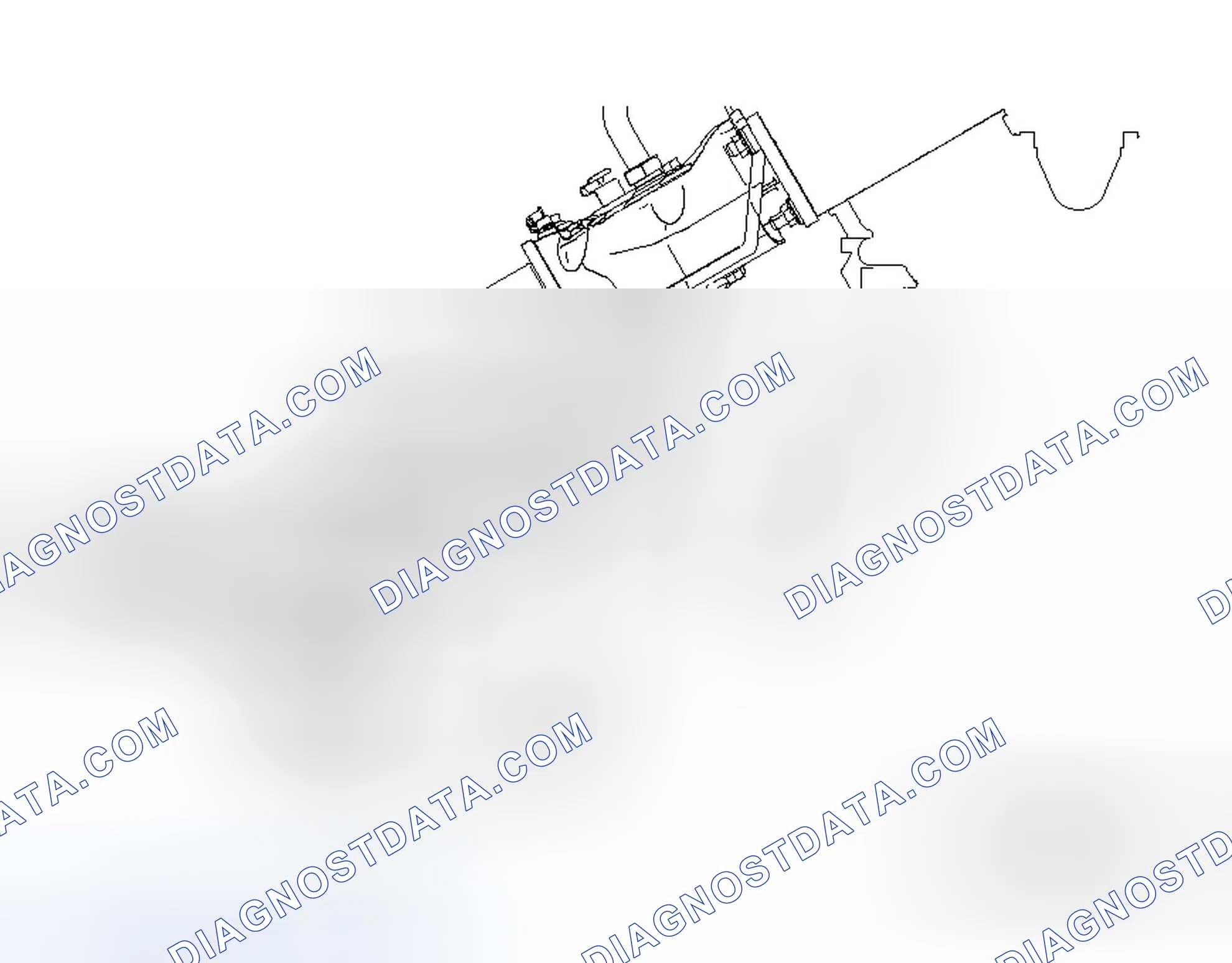 Scheme 429: >> B << EXHAUST MANIFOLD STAY, RIGHT "B" INSTALLATION