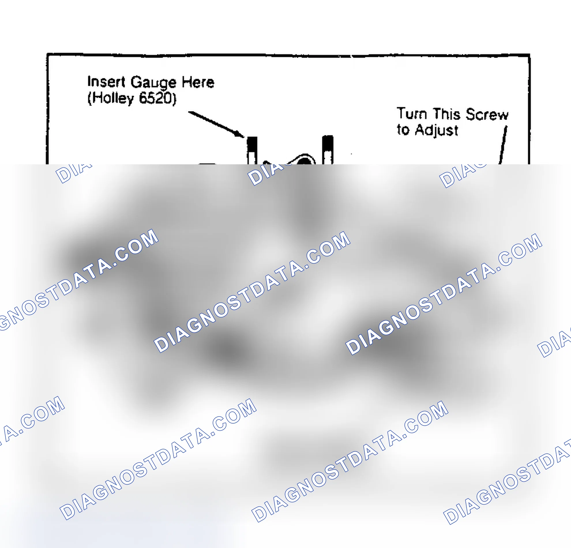 Scheme 7: Choke Vacuum Break Adjustment Rotate Allen head screw in diaphragm housing to adjust.