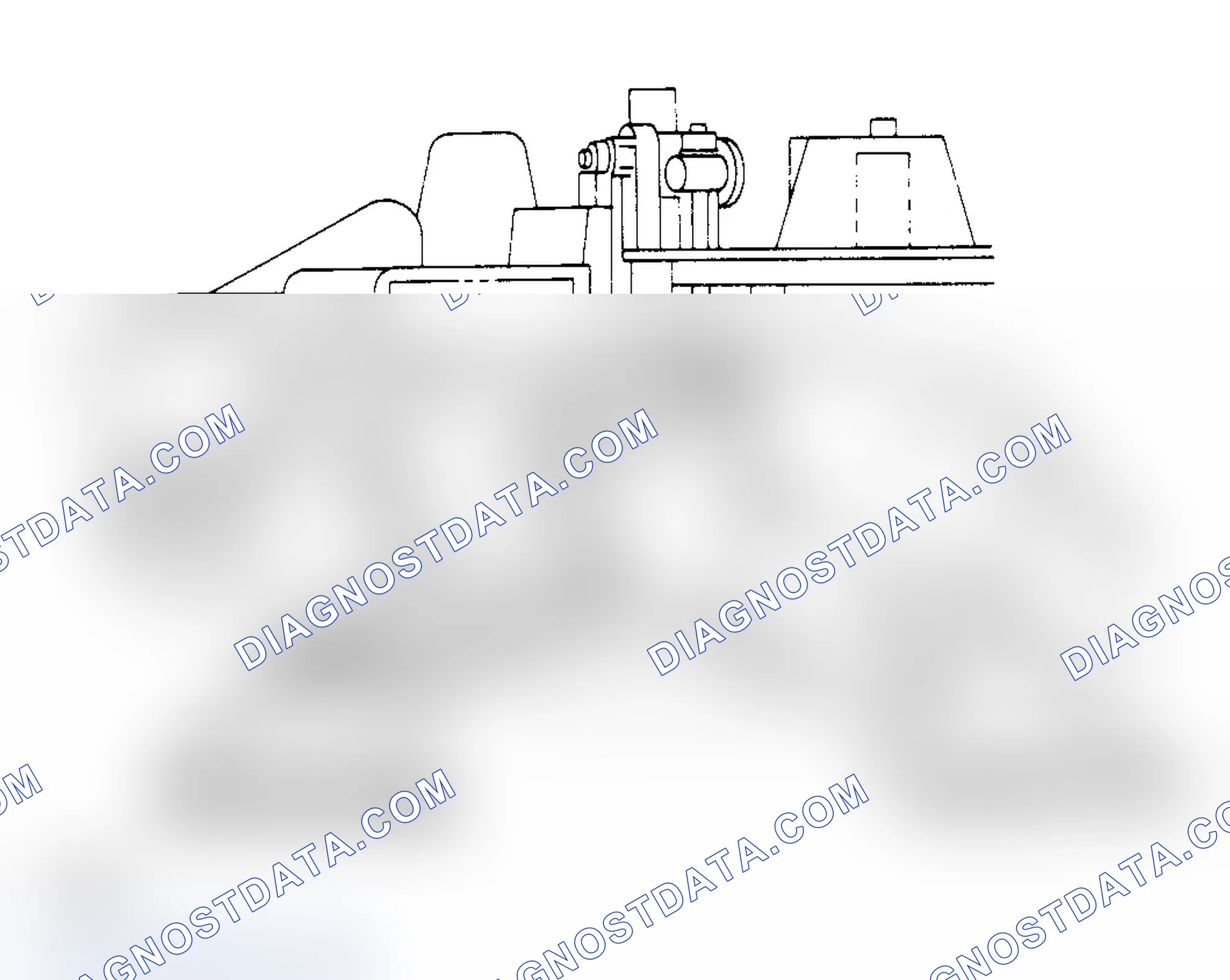 Scheme 18: 5.8L 2-Bbl. Curb Idle Adjusting Screw Location