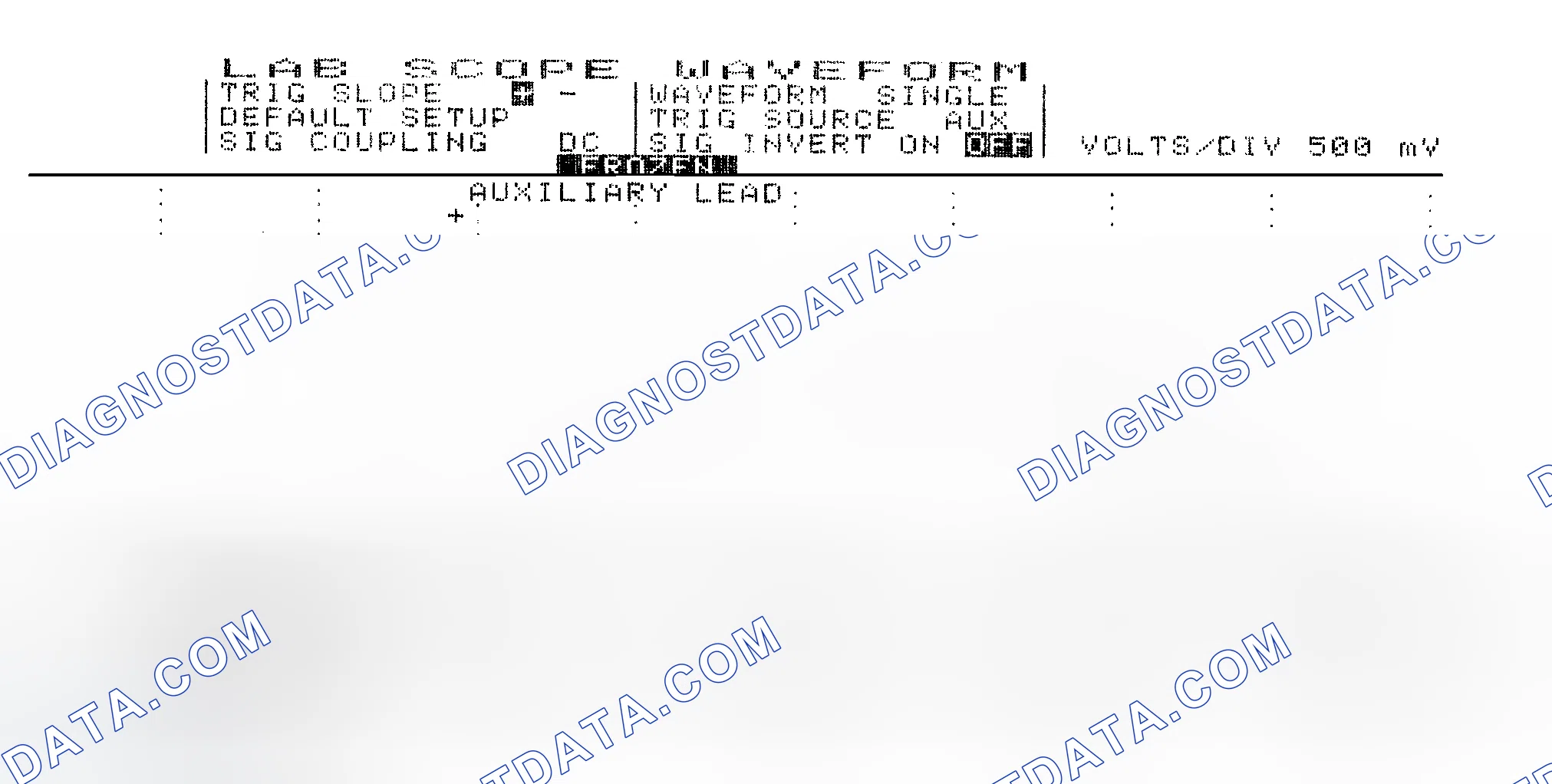 Scheme 14: Single Injector w/Excessive Current Flow - Current Pattern