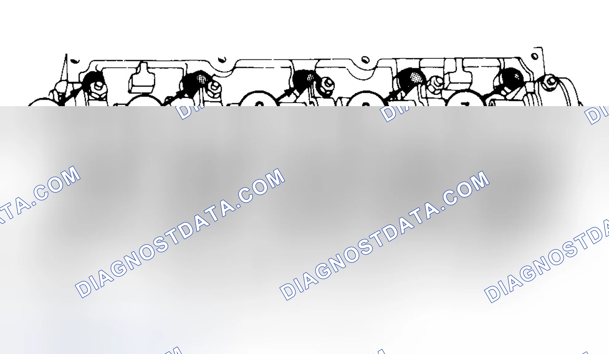 Scheme 7: Typical Cylinder Head Tightening or Loosening Sequence
