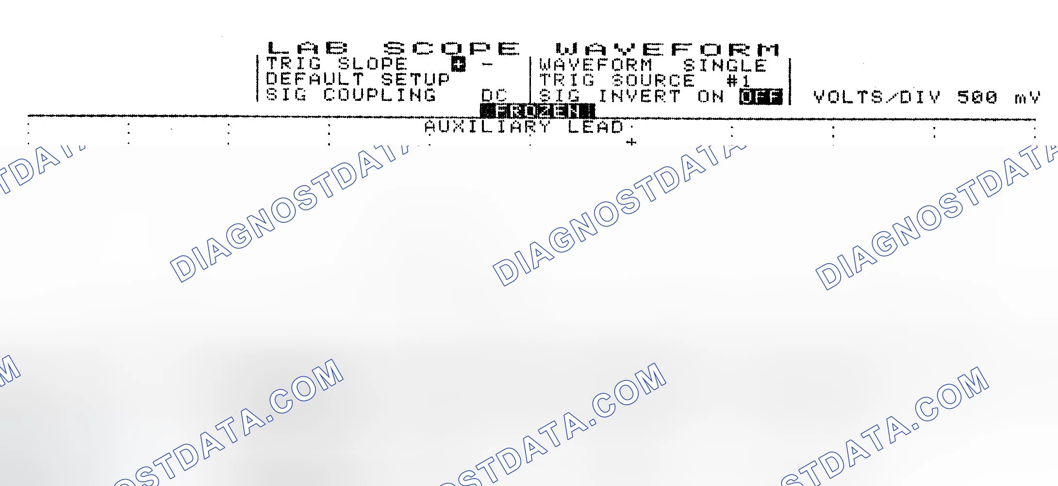 Scheme 10: Single Injector w/Excessive Current Flow - Current Pattern