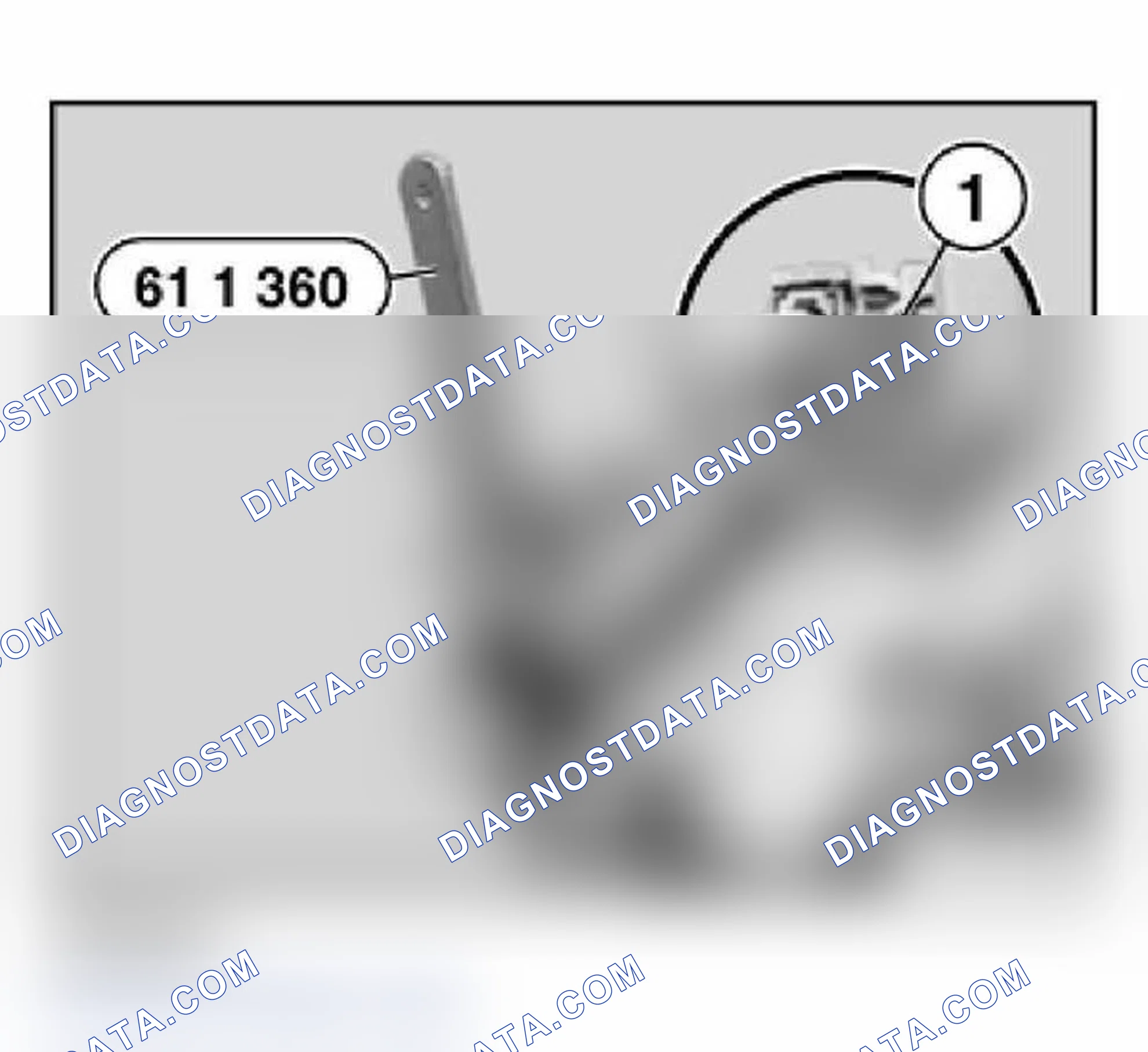 Scheme 44: 61 13... Base of tab connector housings