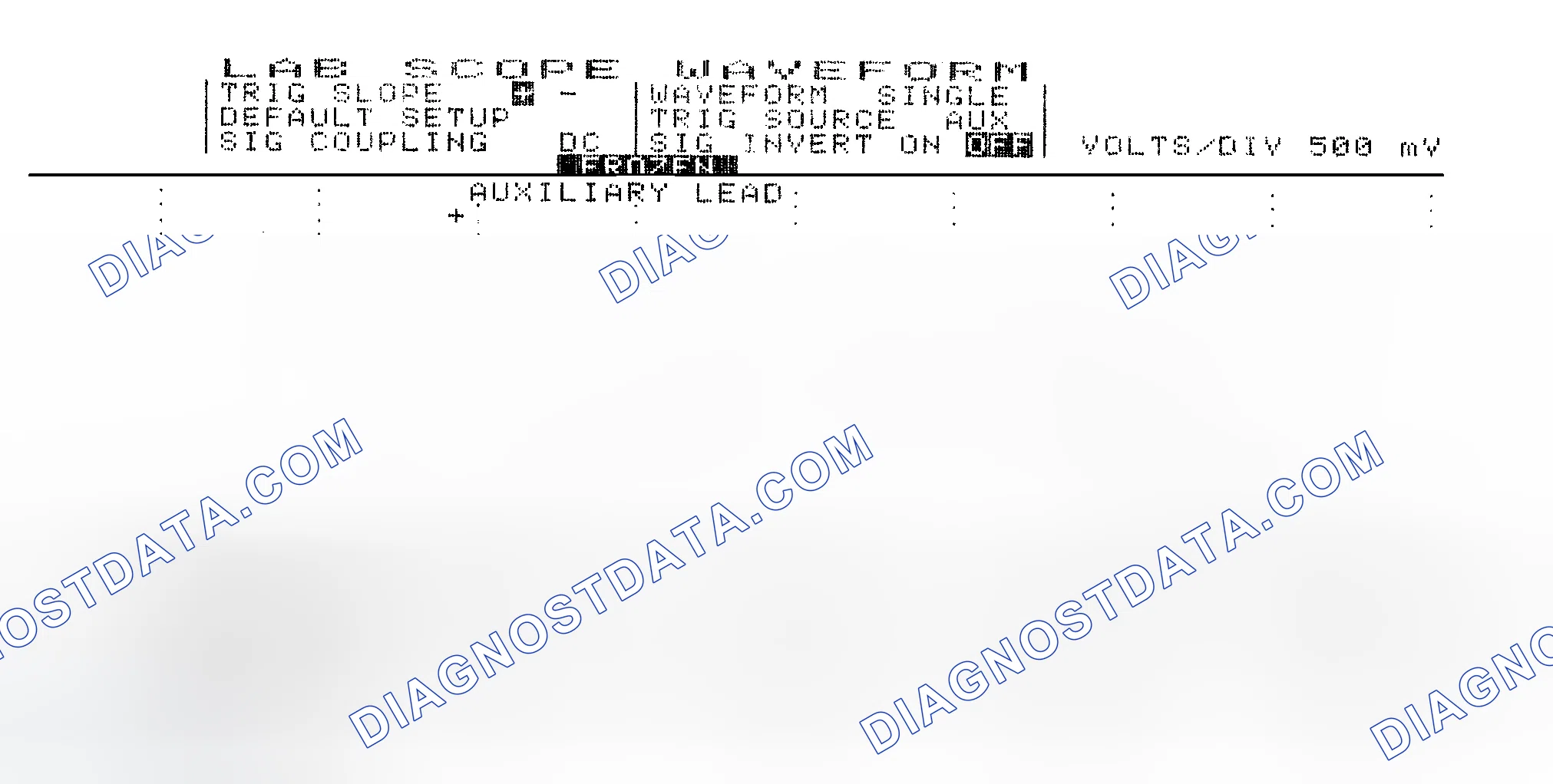 Scheme 14: Single Injector w/Excessive Current Flow - Current Pattern