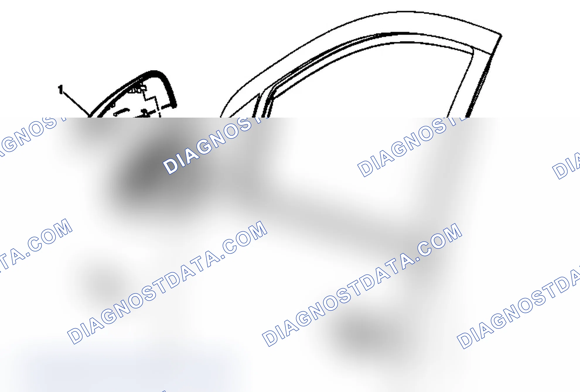 Scheme 6: Outside Rearview Mirror Housing Rear Cover Replacement