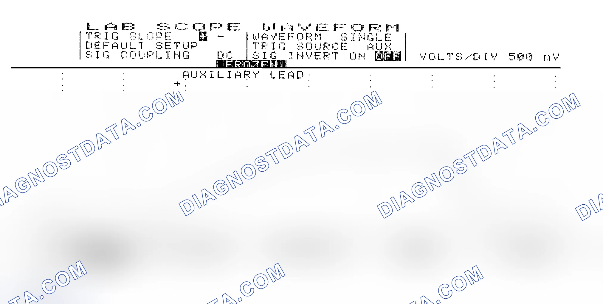 Scheme 14: Single Injector w/Excessive Current Flow - Current Pattern