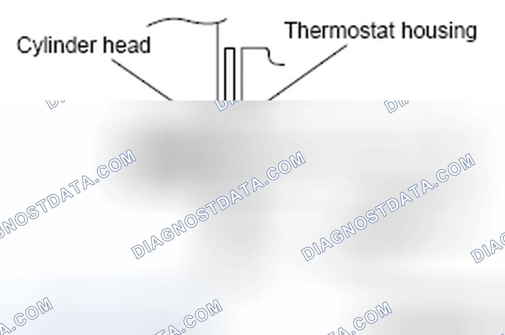 Scheme 27: B << GASKET/THERMOSTAT HOUSING INSTALLATION