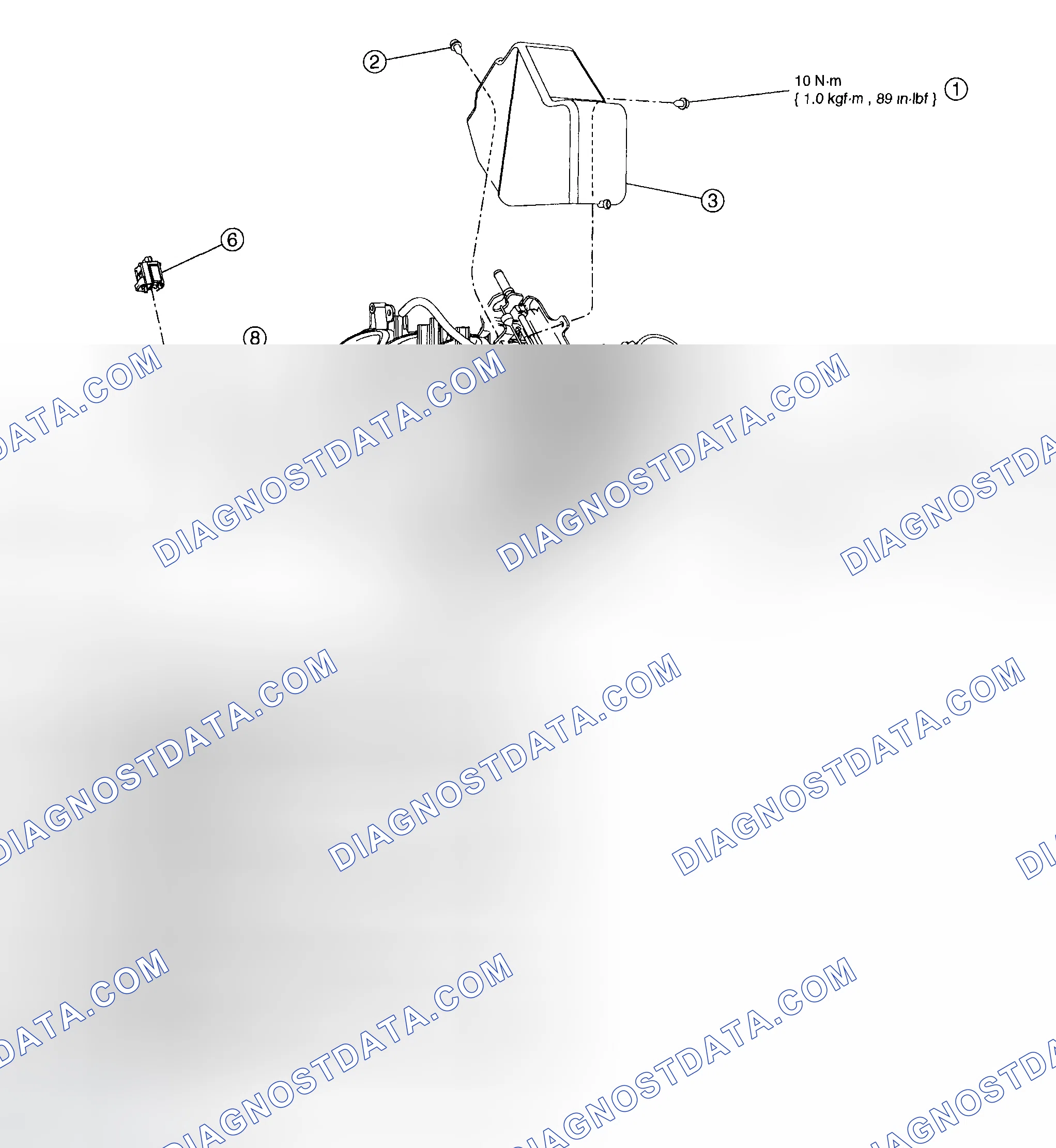 Scheme 27: IDLE AIR CONTROL (IAC) VALVE - 2.3L
