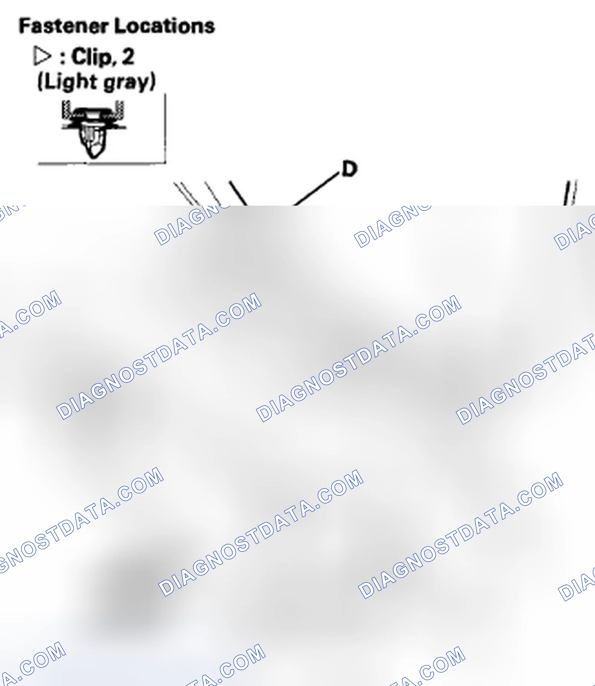 Scheme 74: Rear Door Sill Area