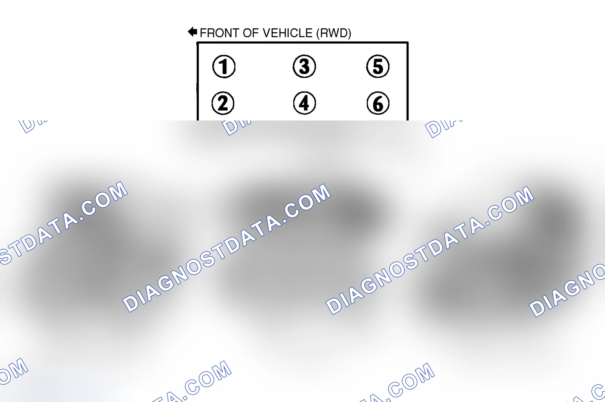 Scheme 1: Firing Order (3.1L & 3.4L)