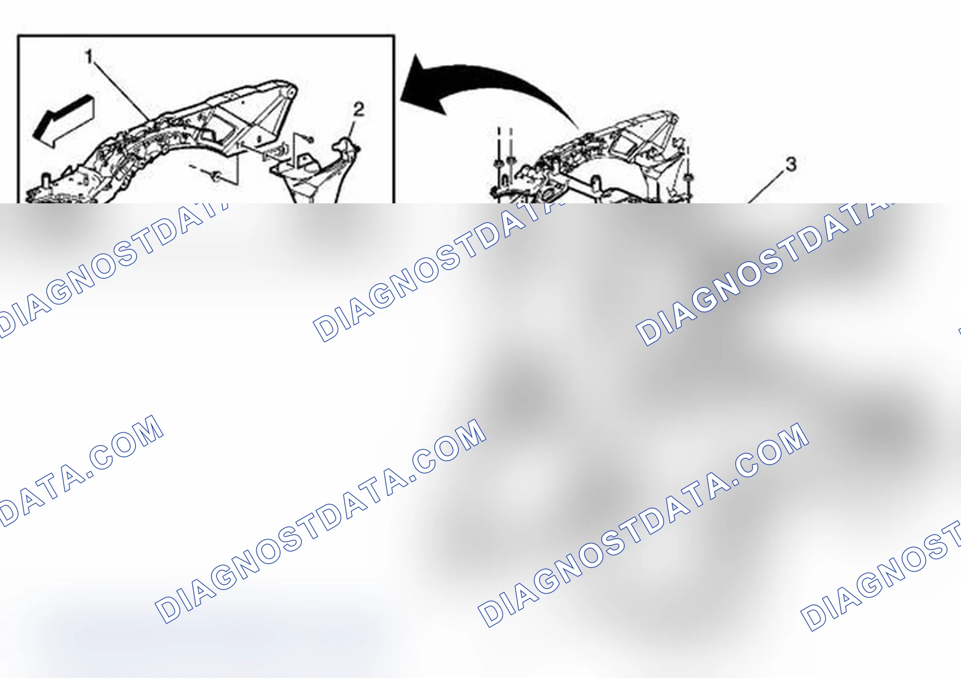 Scheme 25: Folding Top Disassembled View