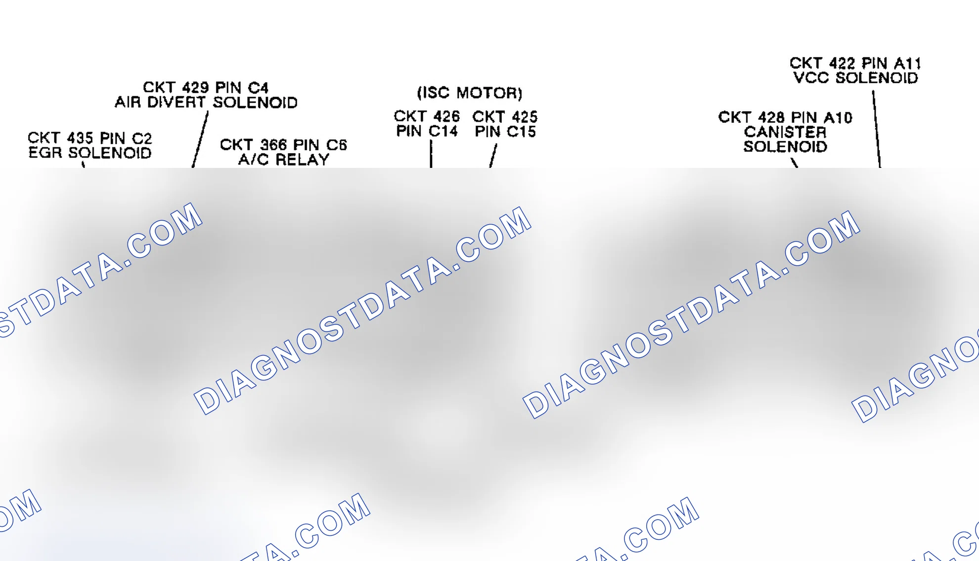 Scheme 336: Chart C1 - ECM Replacement Check Schematic