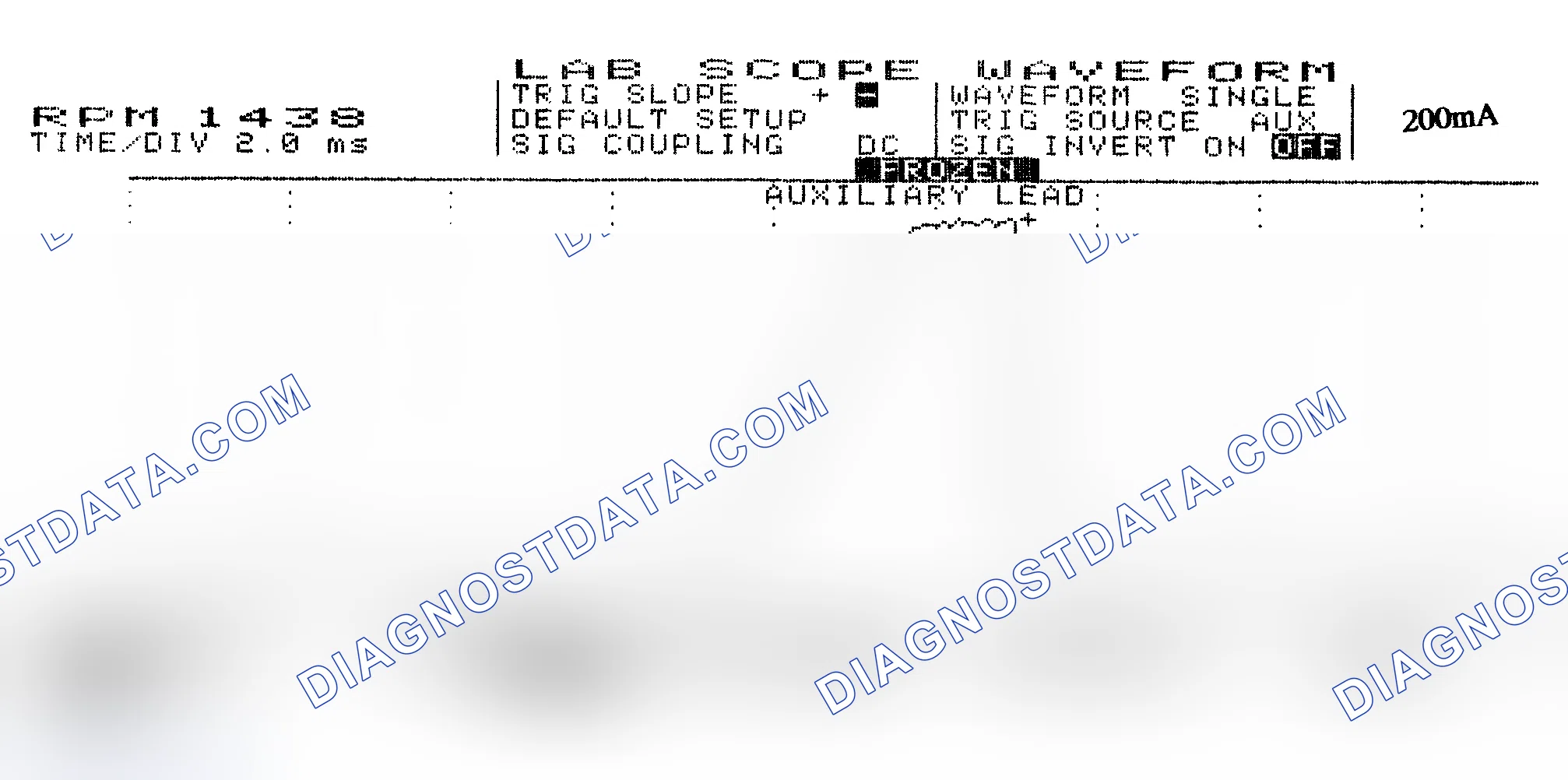 Scheme 15: Single Injector w/Normal Current Flow - Current Pattern
