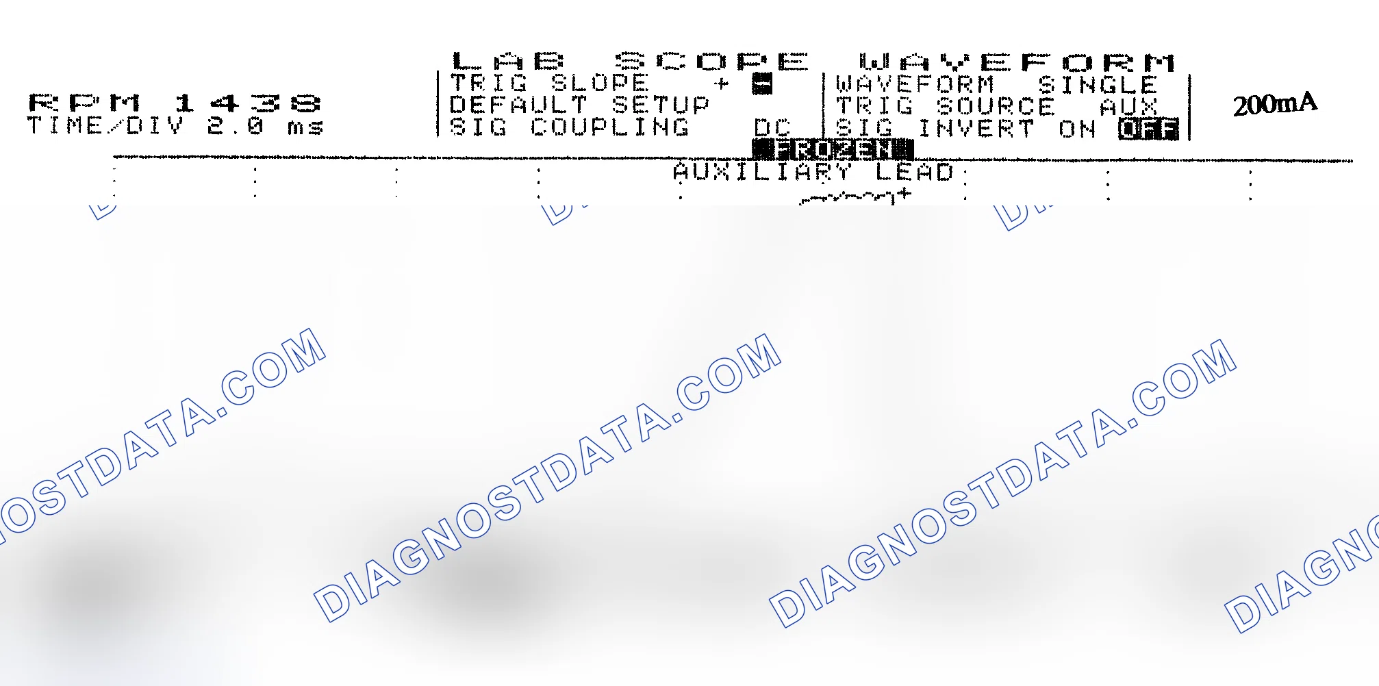Scheme 15: Single Injector w/Normal Current Flow - Current Pattern