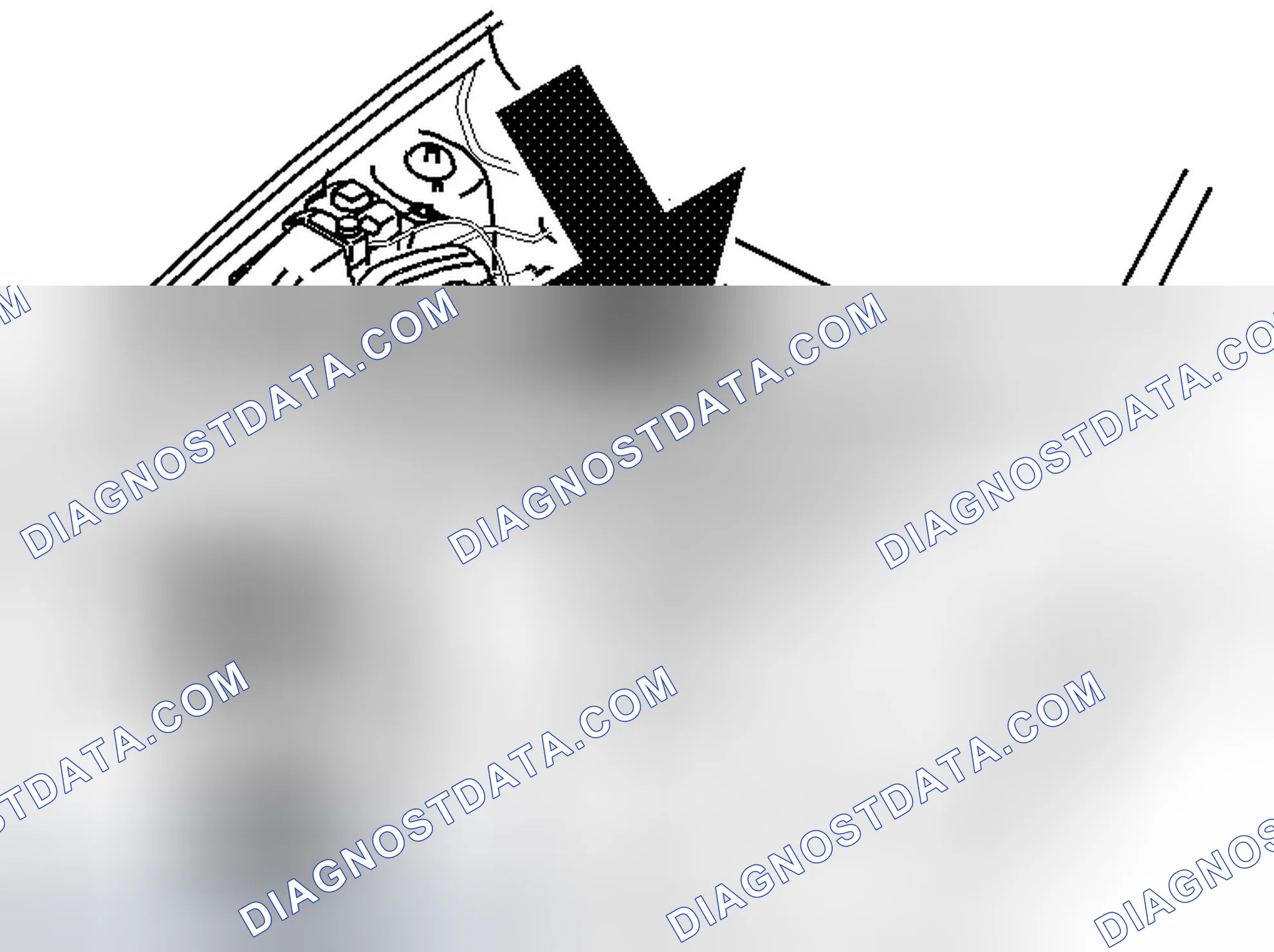 Scheme 254: Removing the mass air flow (MAF) sensor