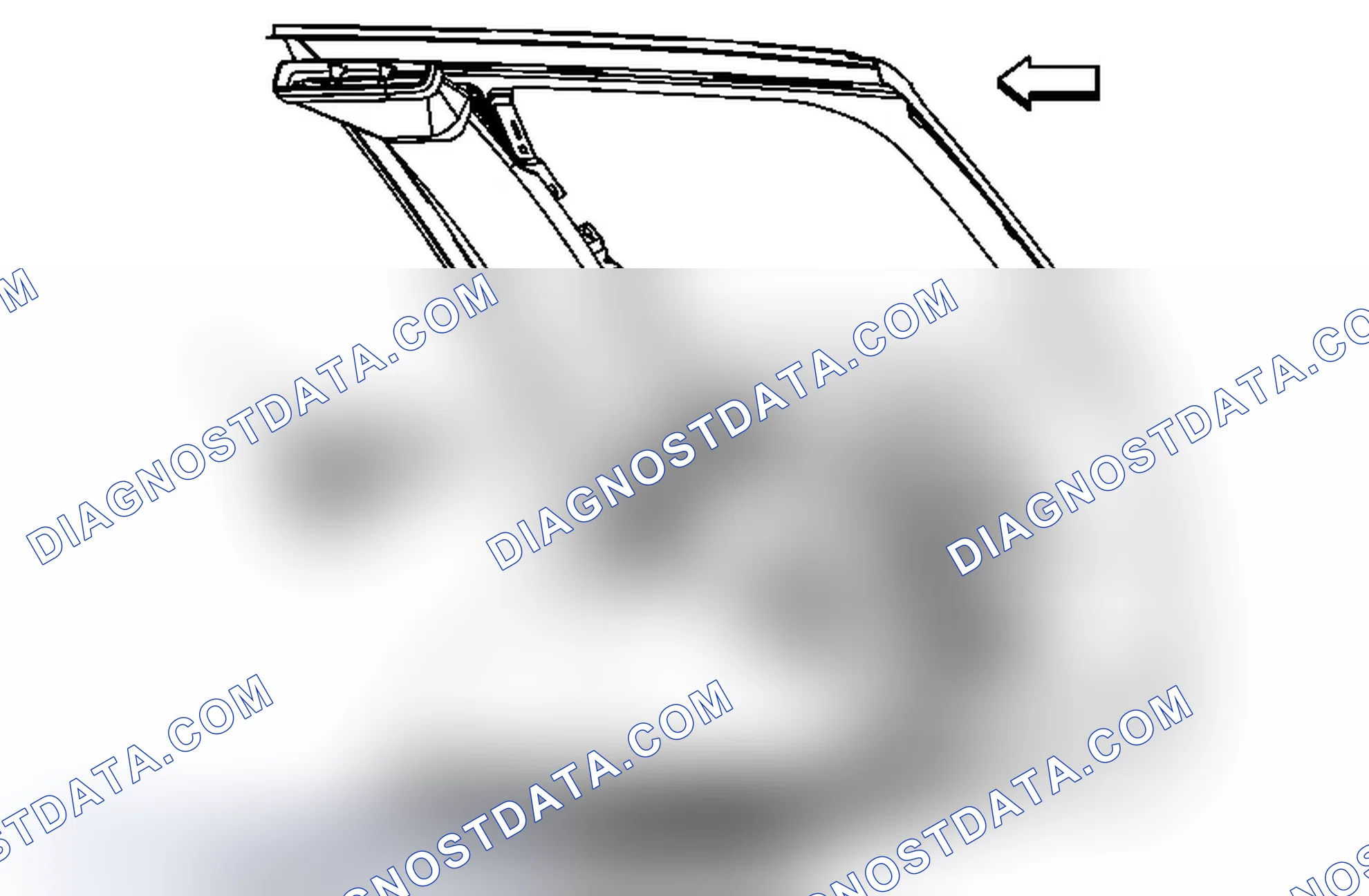 Scheme 44: Auxiliary Air Distributor Duct Replacement (Lower/Extended Wheelbase)