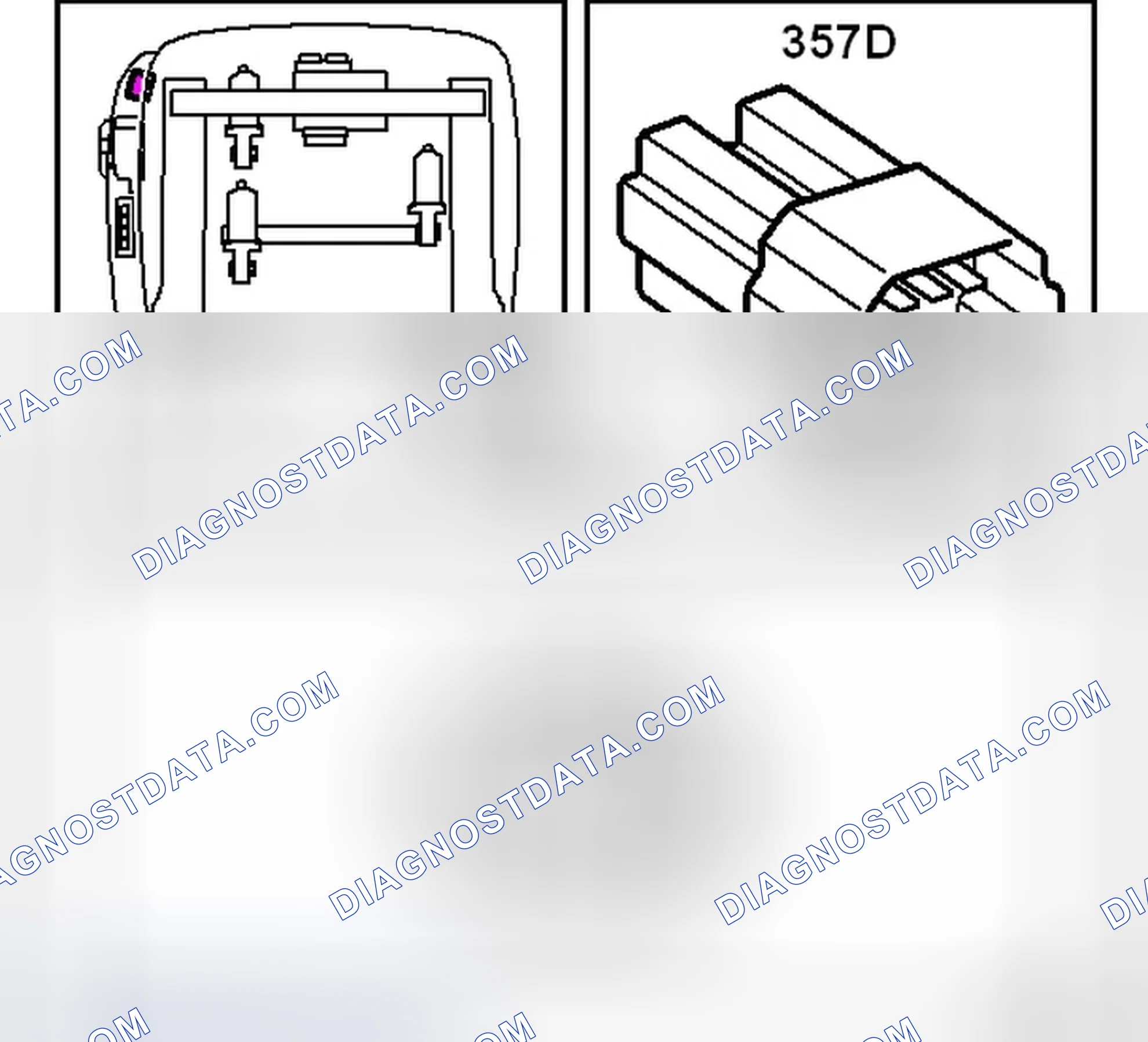 Scheme 207: Switch, Electrically Adjustable Seat, Driver (357D)
