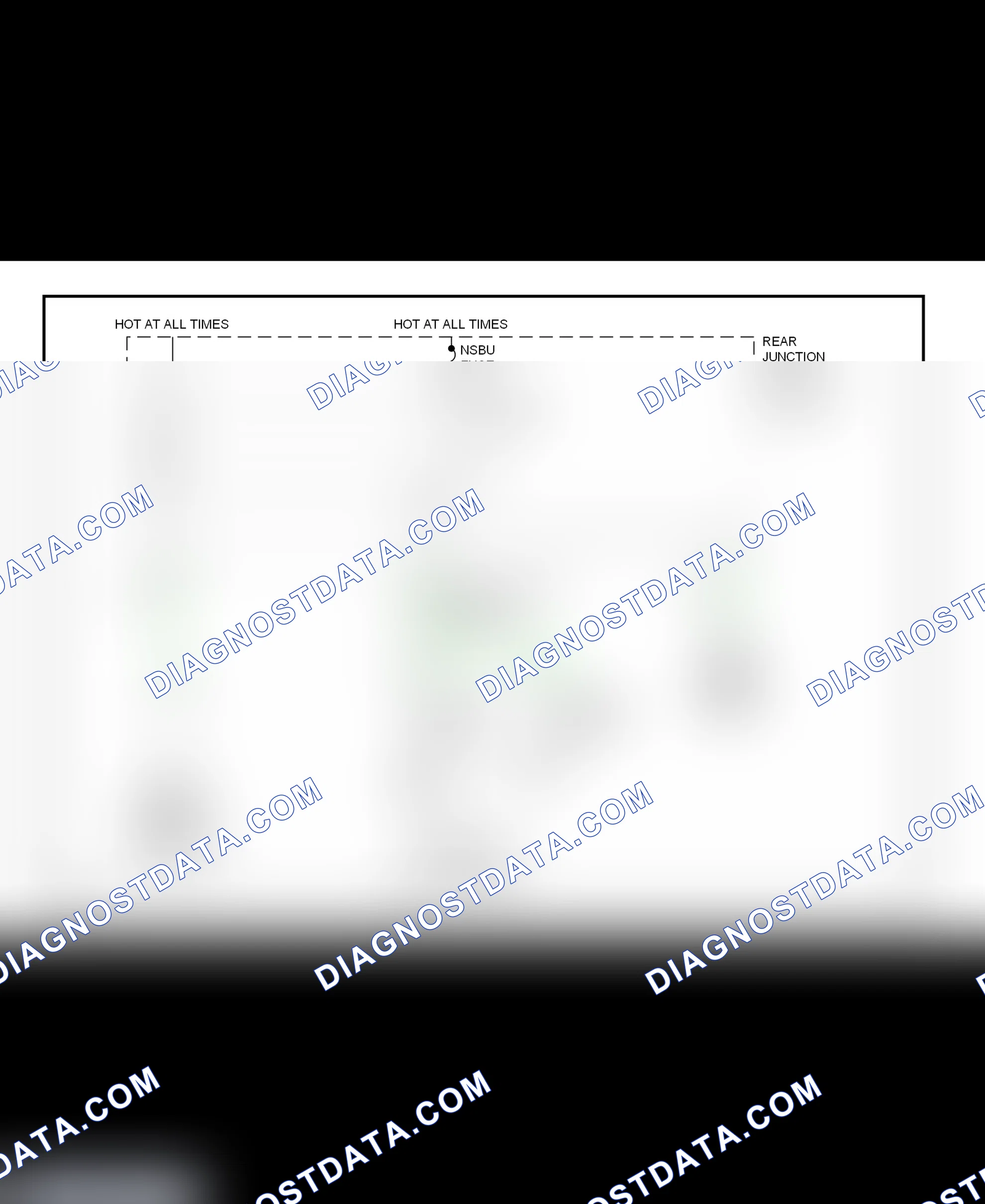 Scheme 73: Back-Up Lights Wiring Diagram (Seville)