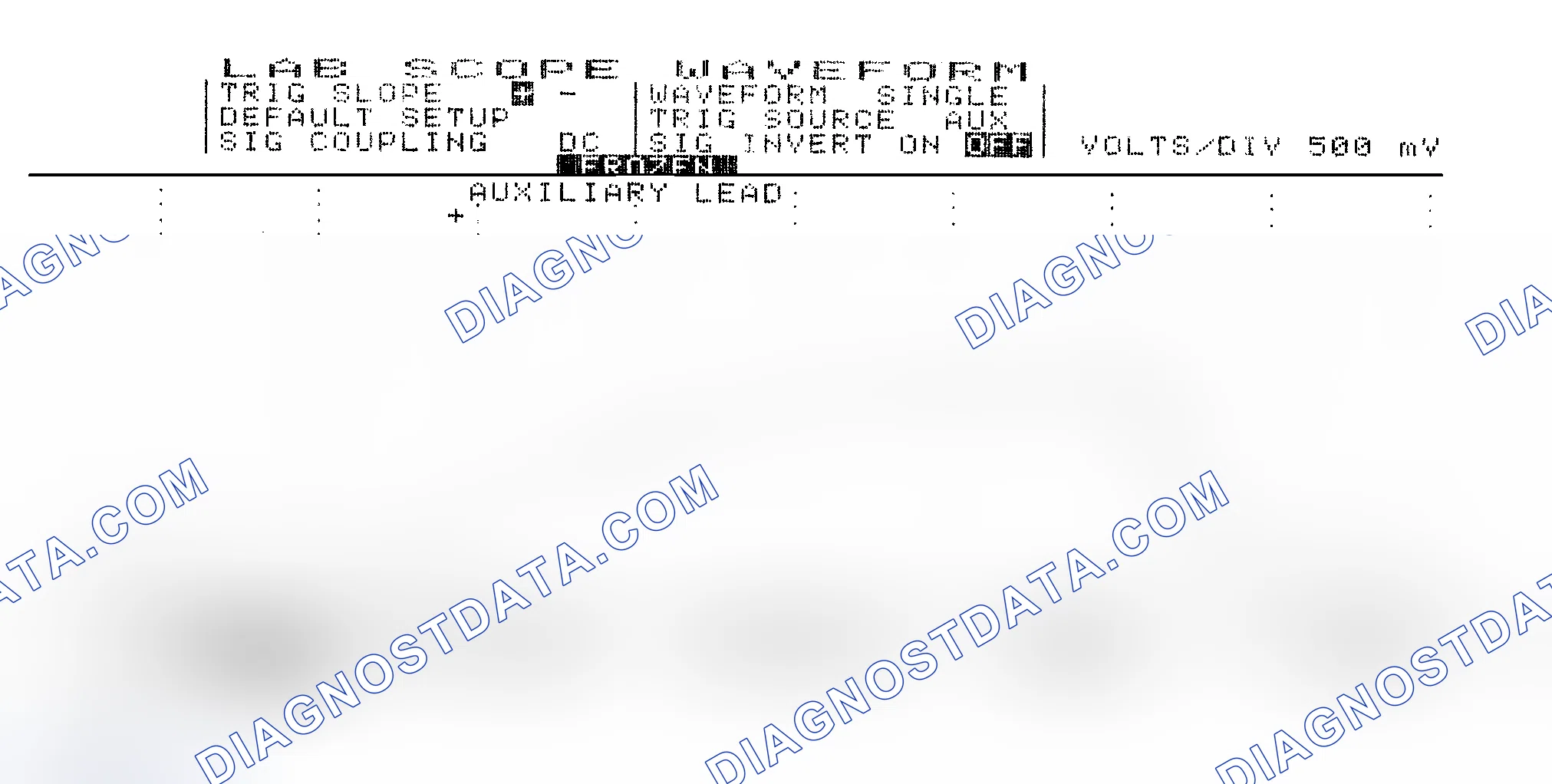 Scheme 14: Single Injector w/Excessive Current Flow - Current Pattern