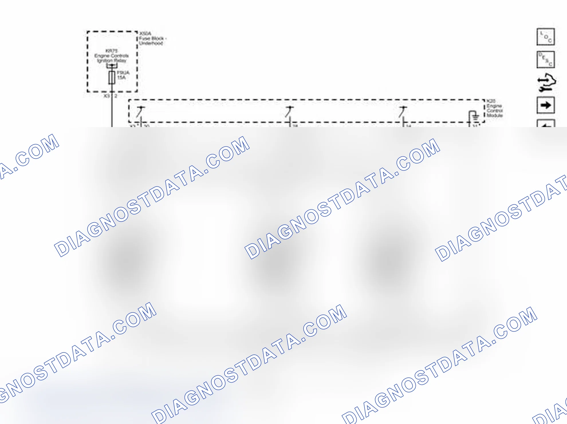 Scheme 121: Ignition Controls - Bank 1 Ignition System