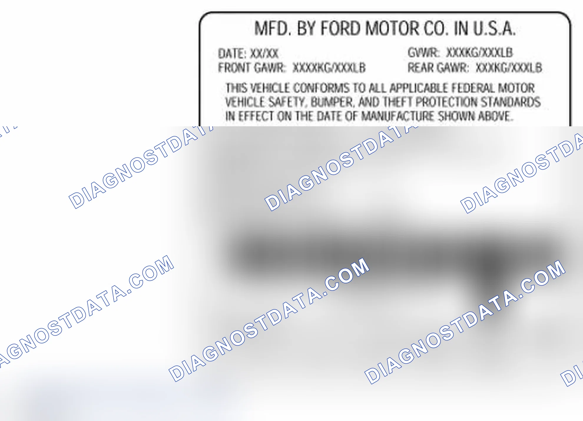 Scheme 68: Engine Calibration Information (Car)