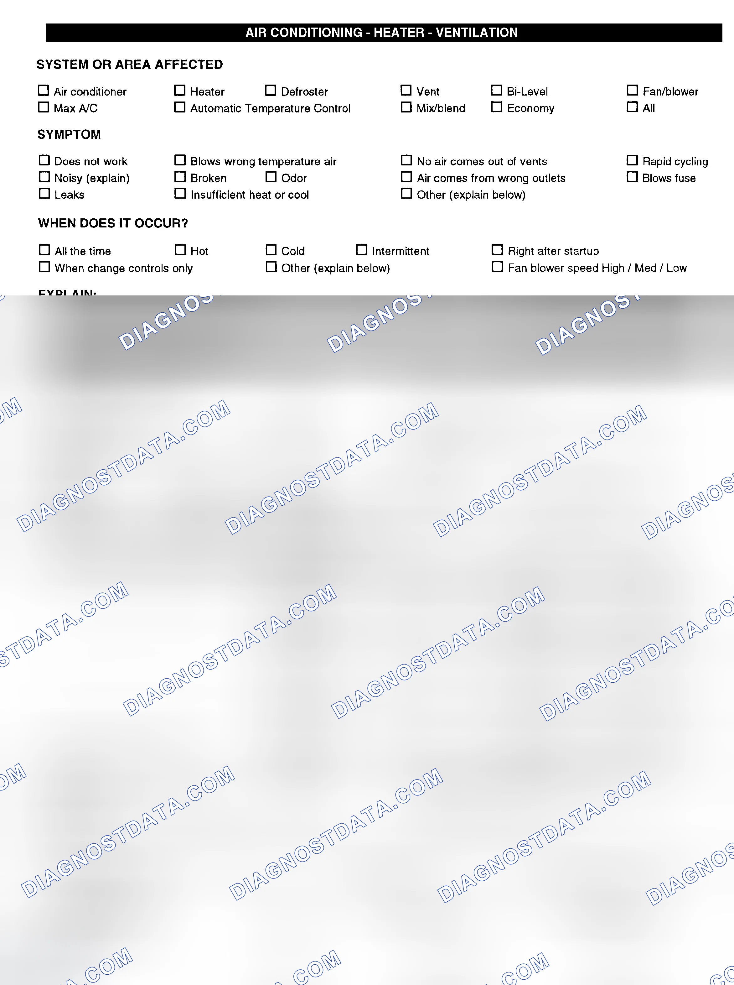 Scheme 4: Symptom Check List - Page 3