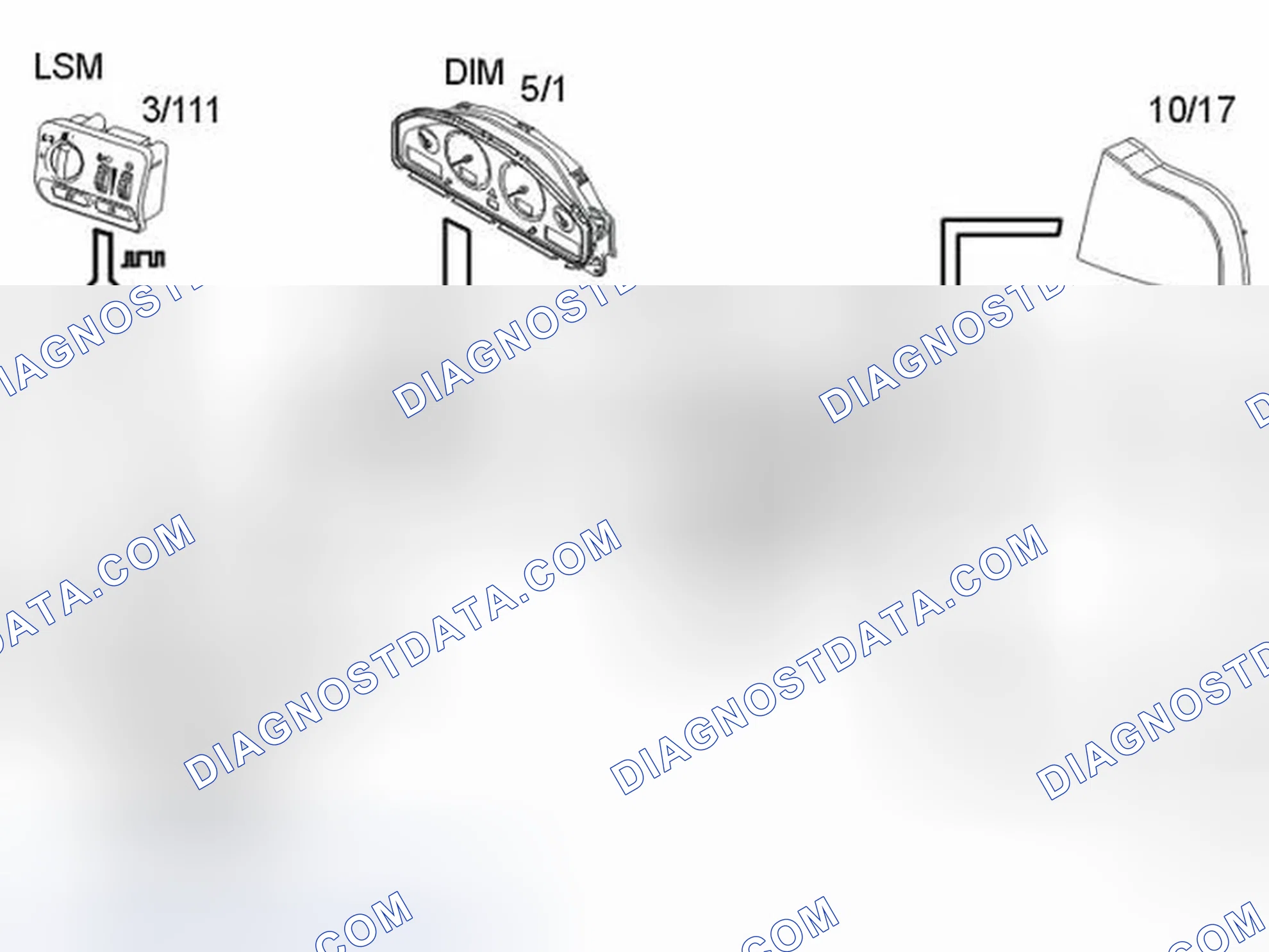 Scheme 246: REAR PARKING LAMPS/LICENSE PLATE LIGHTING