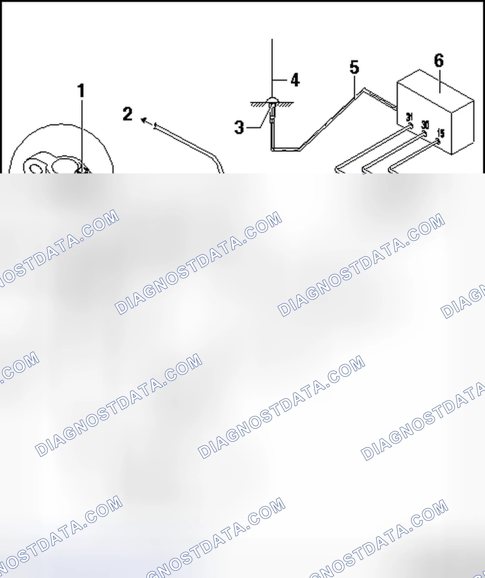 Scheme 2: BATTERY, TRANSMITTER AND RECEIVER UNIT, FUSE AND WIRING HARNESS, OVERVIEW