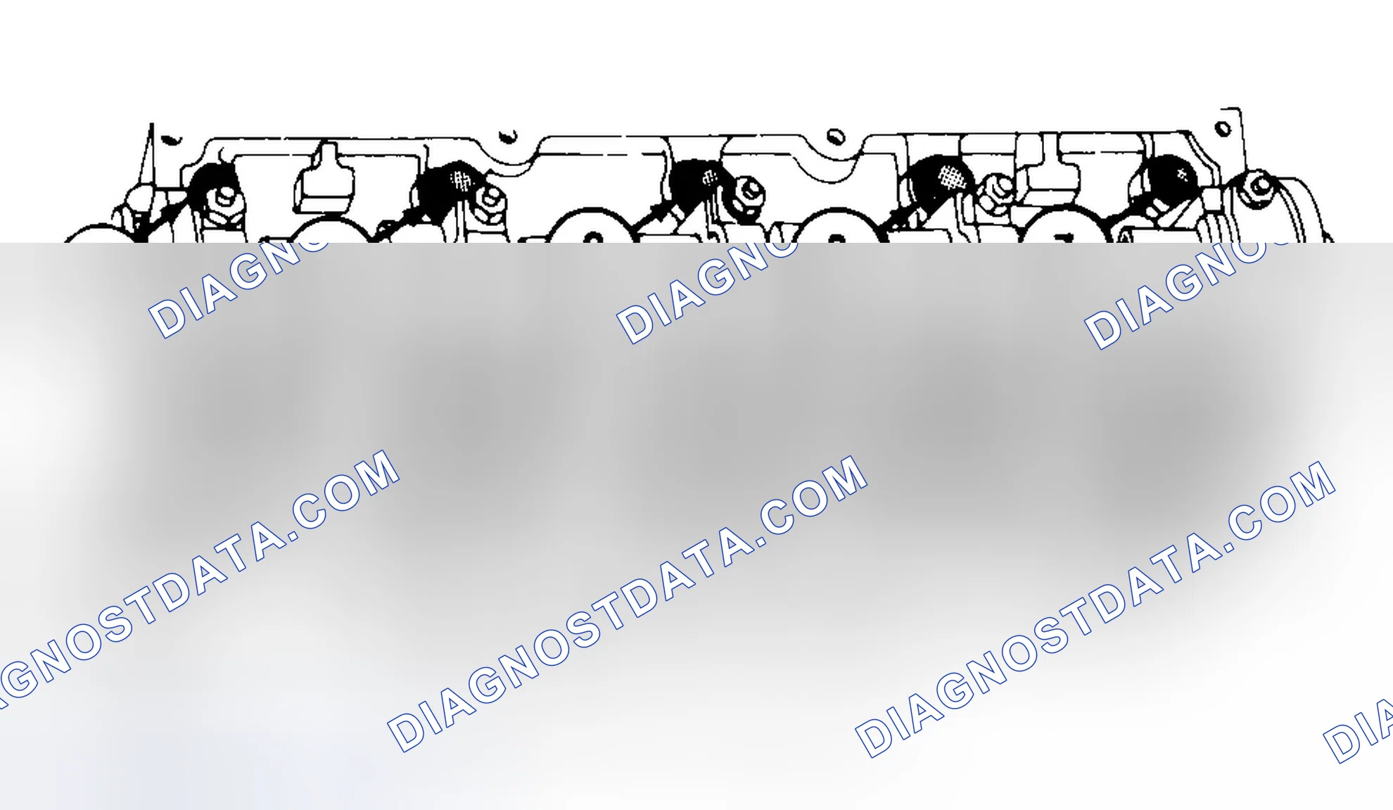 Scheme 7: Typical Cylinder Head Tightening or Loosening Sequence