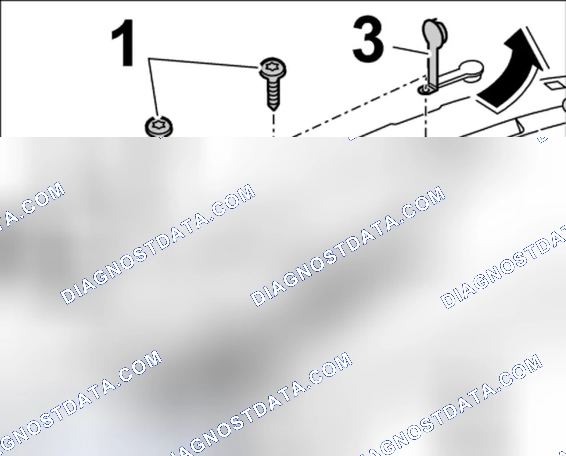 Scheme 54: Removing defrost air guide