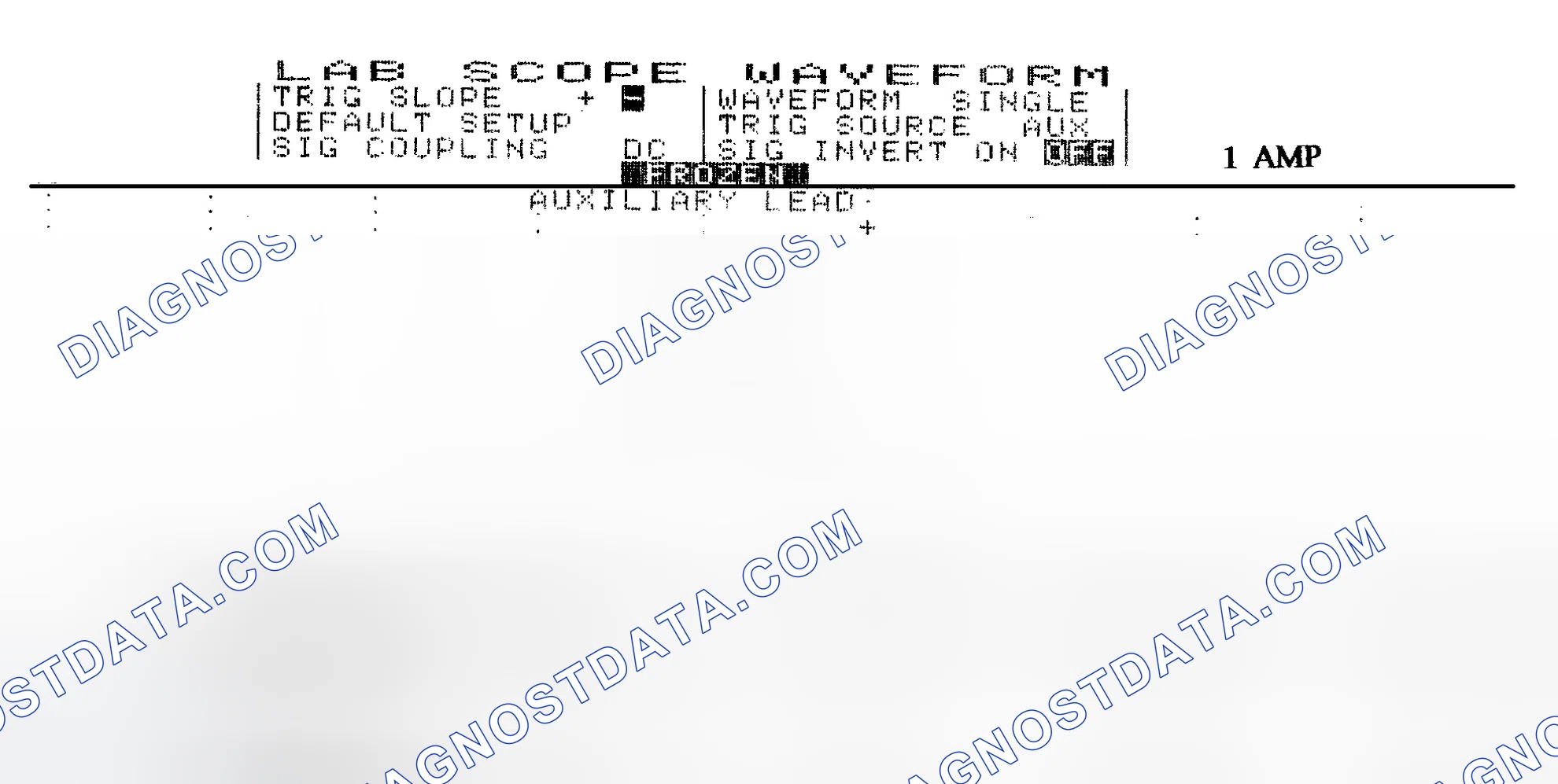 Scheme 20: Single Injector w/Normal Current Flow - Current Pattern